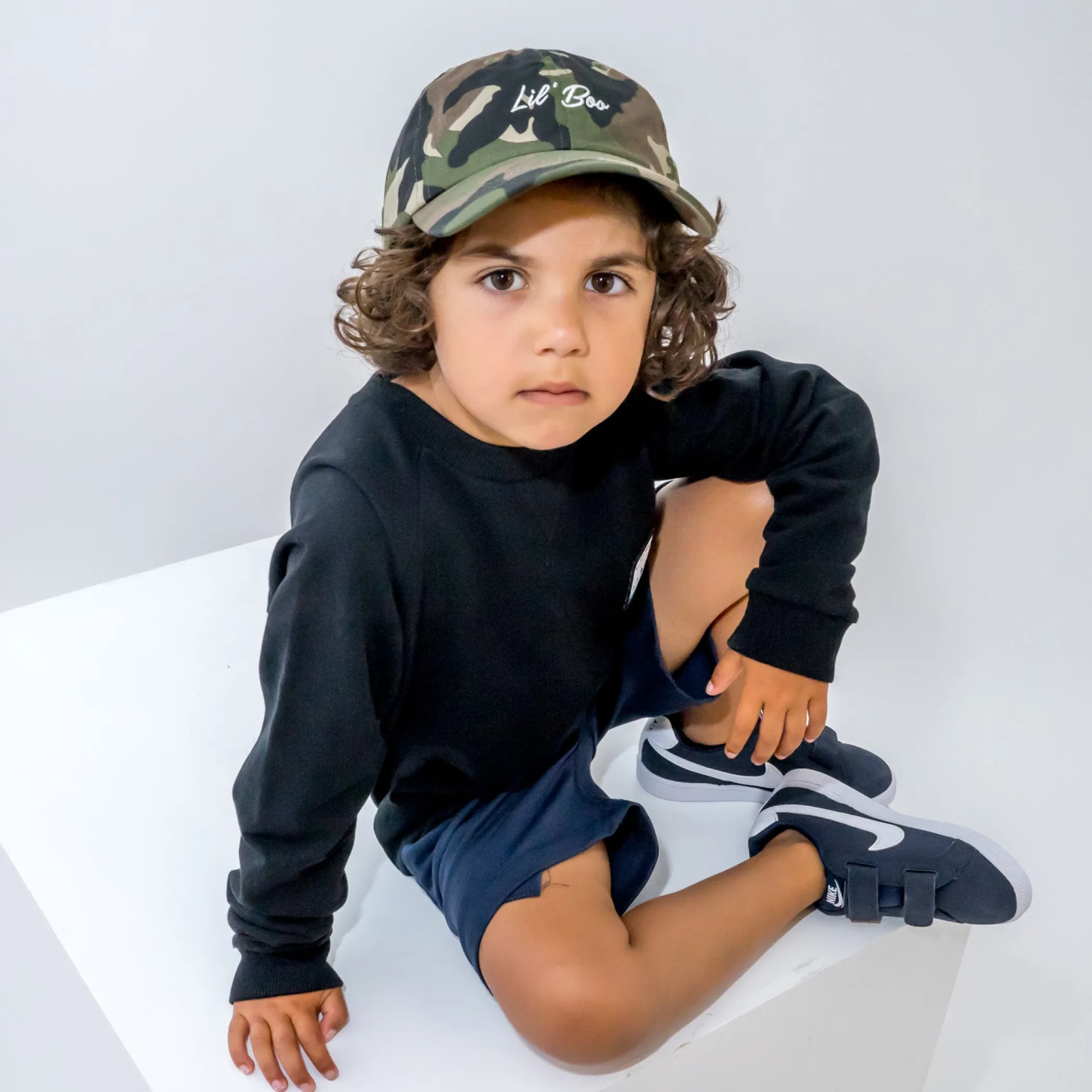 Lil' Boo Army Dad Cap< Caps