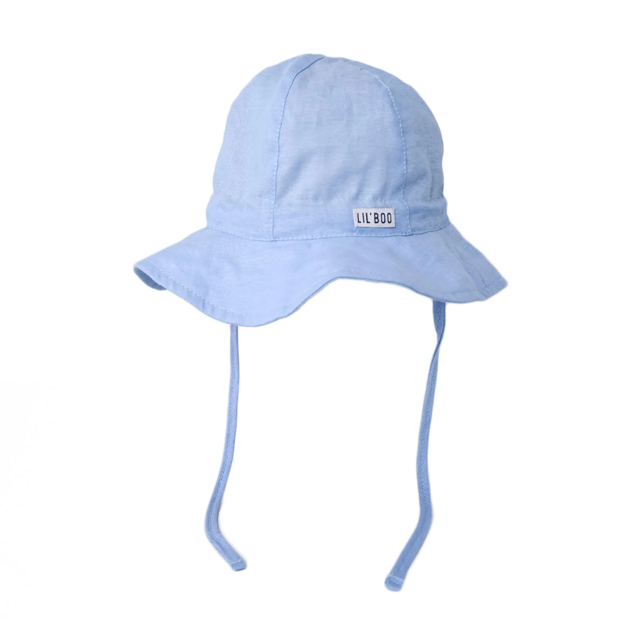 Lil' Boo Baby Summer Hat (UV) - Blue< Baby Summer Hats