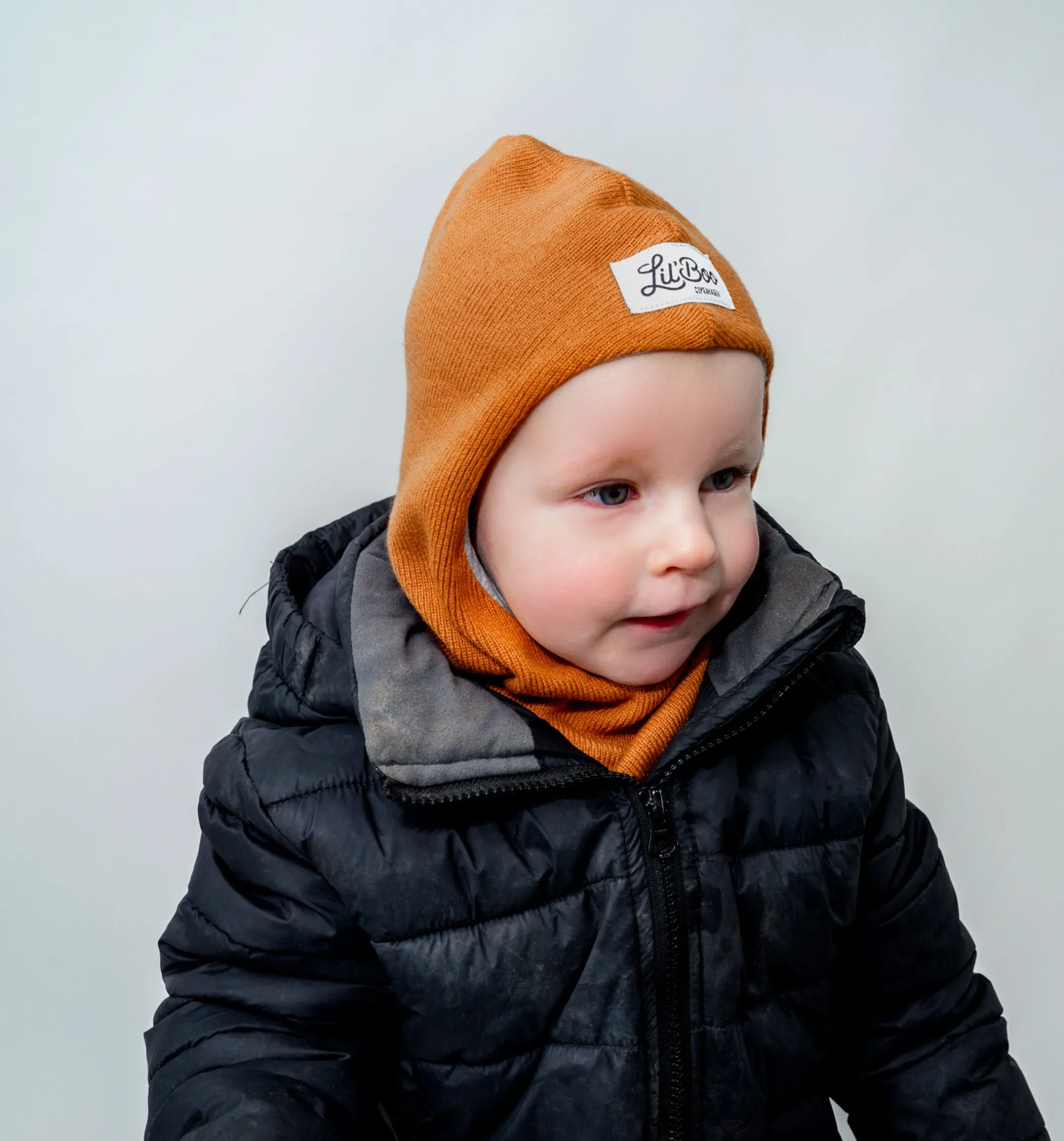 Lil' Boo Balaclava - Caramel (Elefanthue)< Balaclavas | Beanies