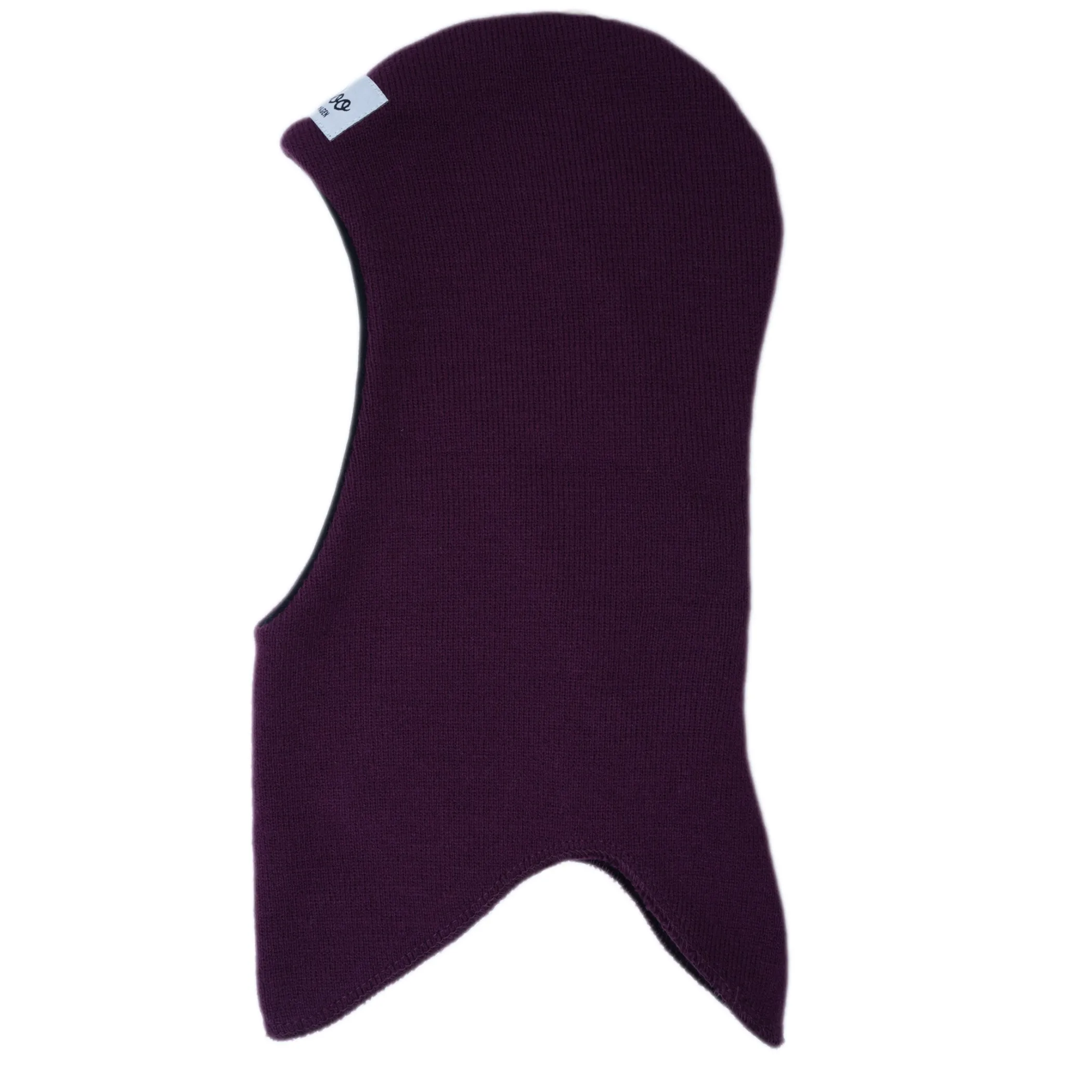 Lil' Boo Balaclava - Dark Purple (Elefanthue)< Balaclavas | Beanies