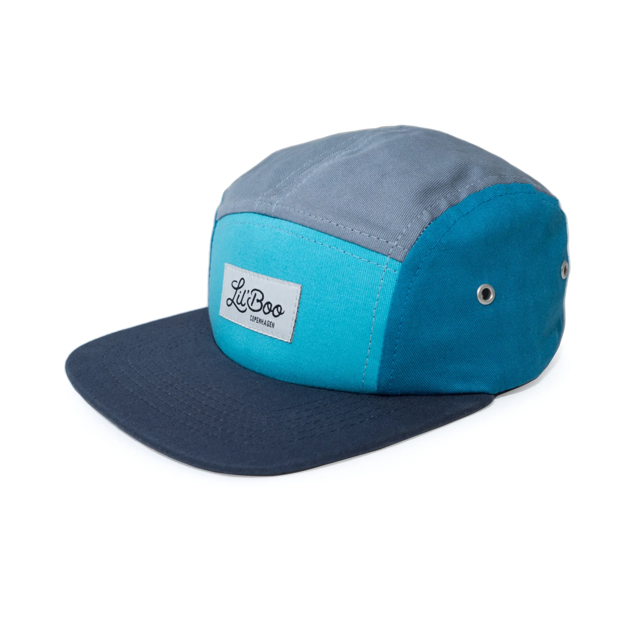 Lil' Boo Block Blue 5 Panel (ORGANIC)< Caps