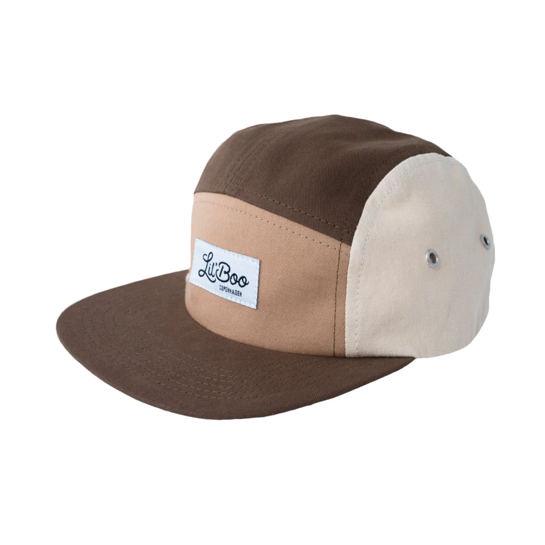 Lil' Boo Block Brown 5 Panel (ORGANIC)< Caps