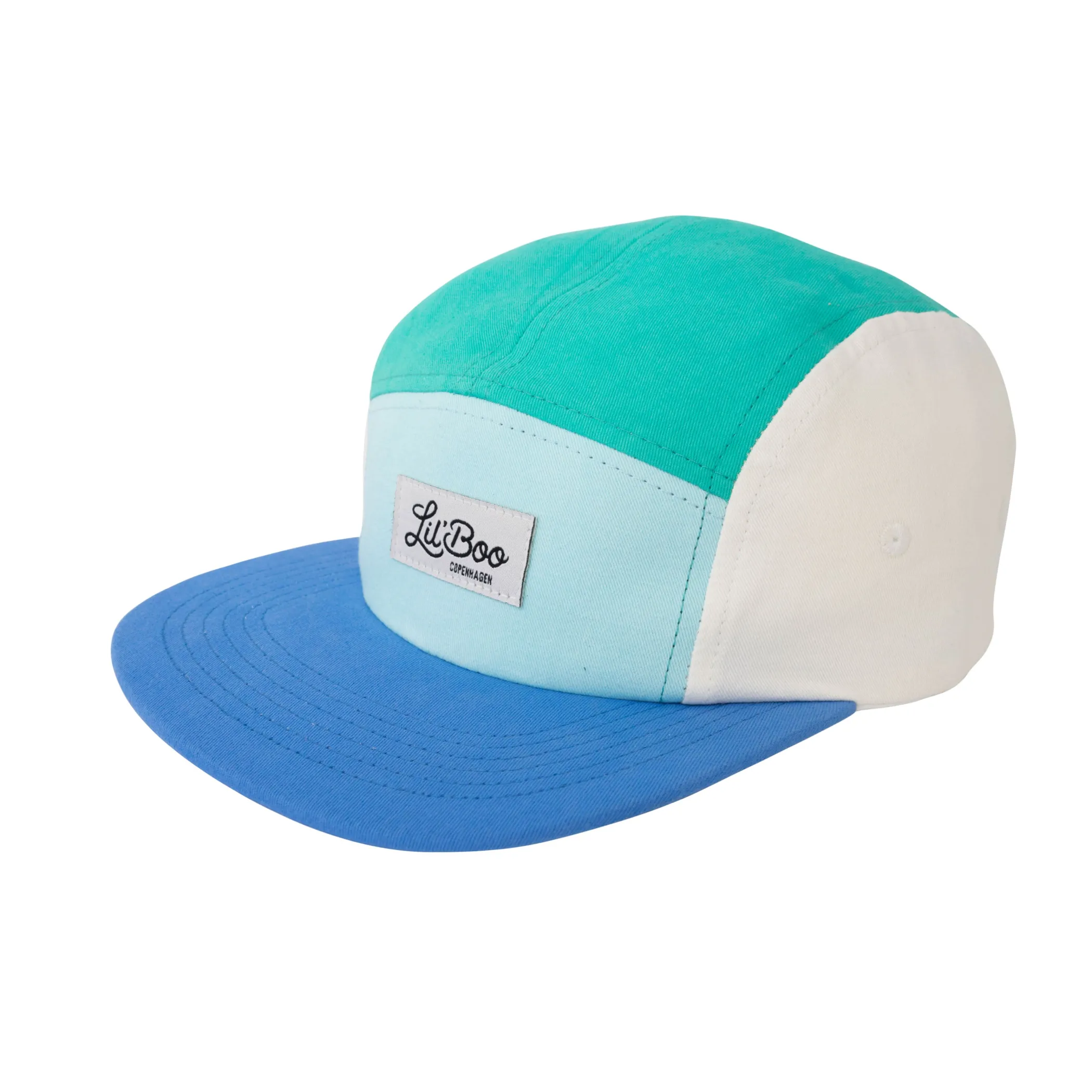 Lil' Boo Block Ocean 5 Panel (ORGANIC)< Caps