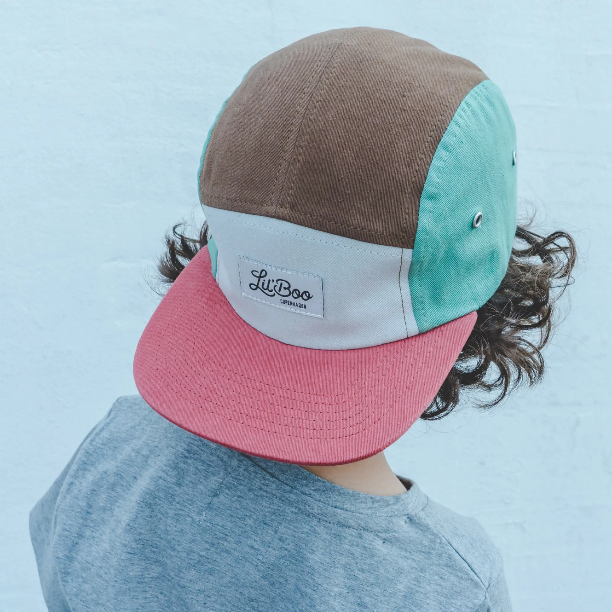 Lil' Boo Block Rust 5 Panel (ORGANIC)< Caps