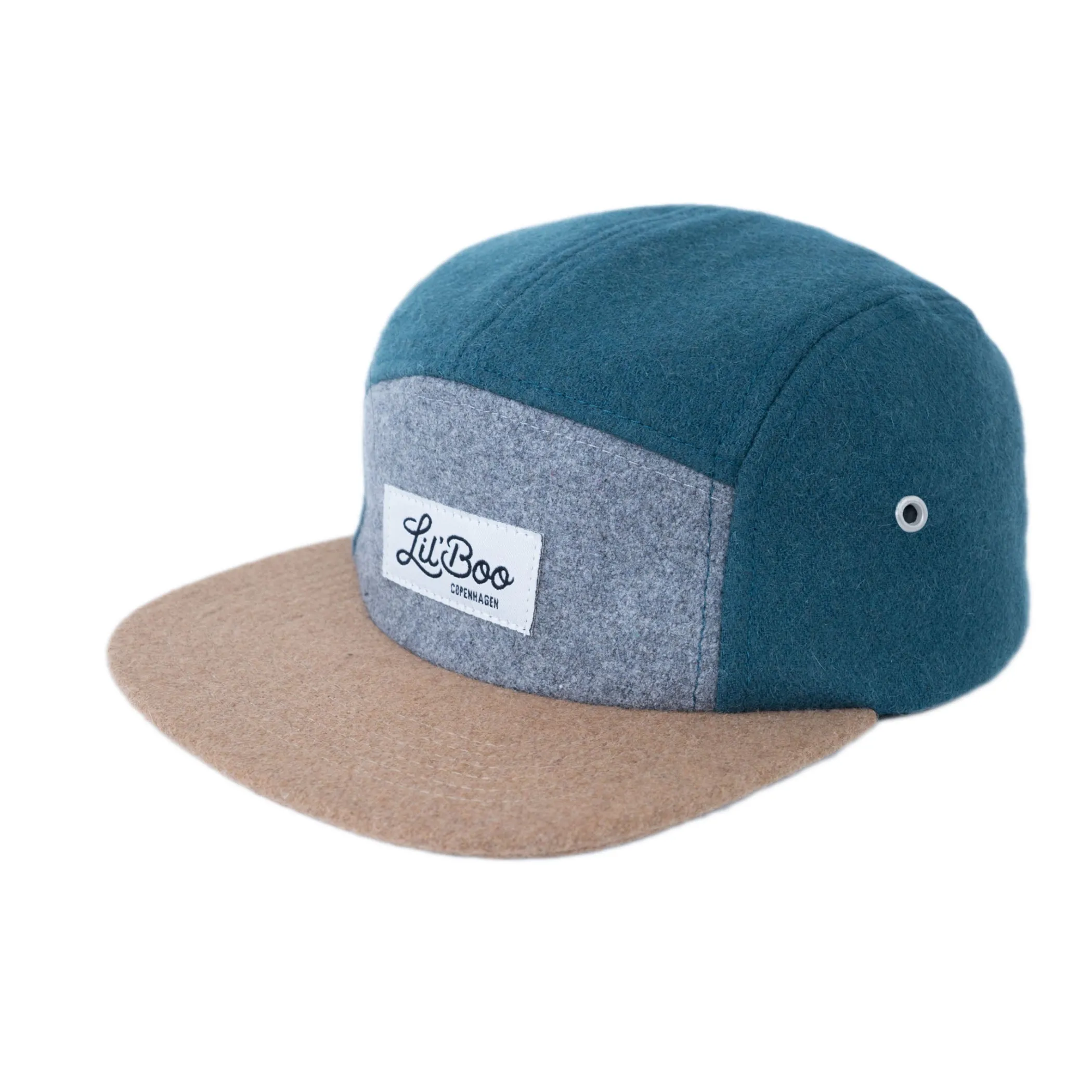 Lil' Boo Block Wool 5 Panel - Green< Caps | Beanies