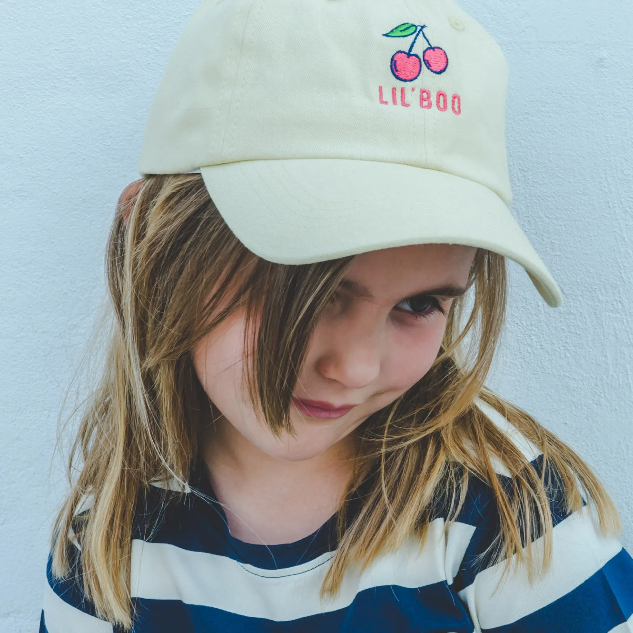 Lil' Boo Cherry Dad Cap (ORGANIC)< Caps