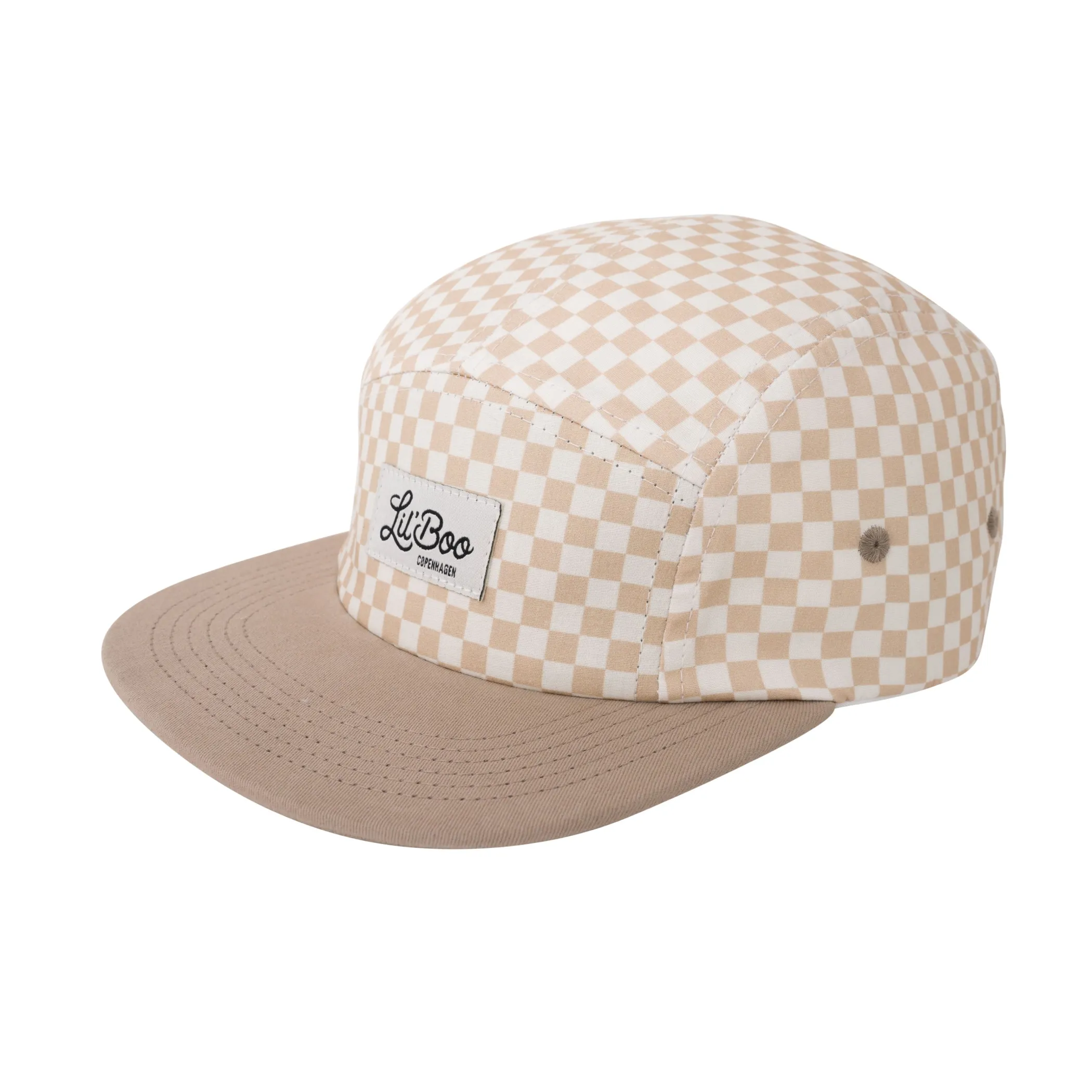 Lil' Boo Chess 5 Panel (ORGANIC) - Brown< Caps