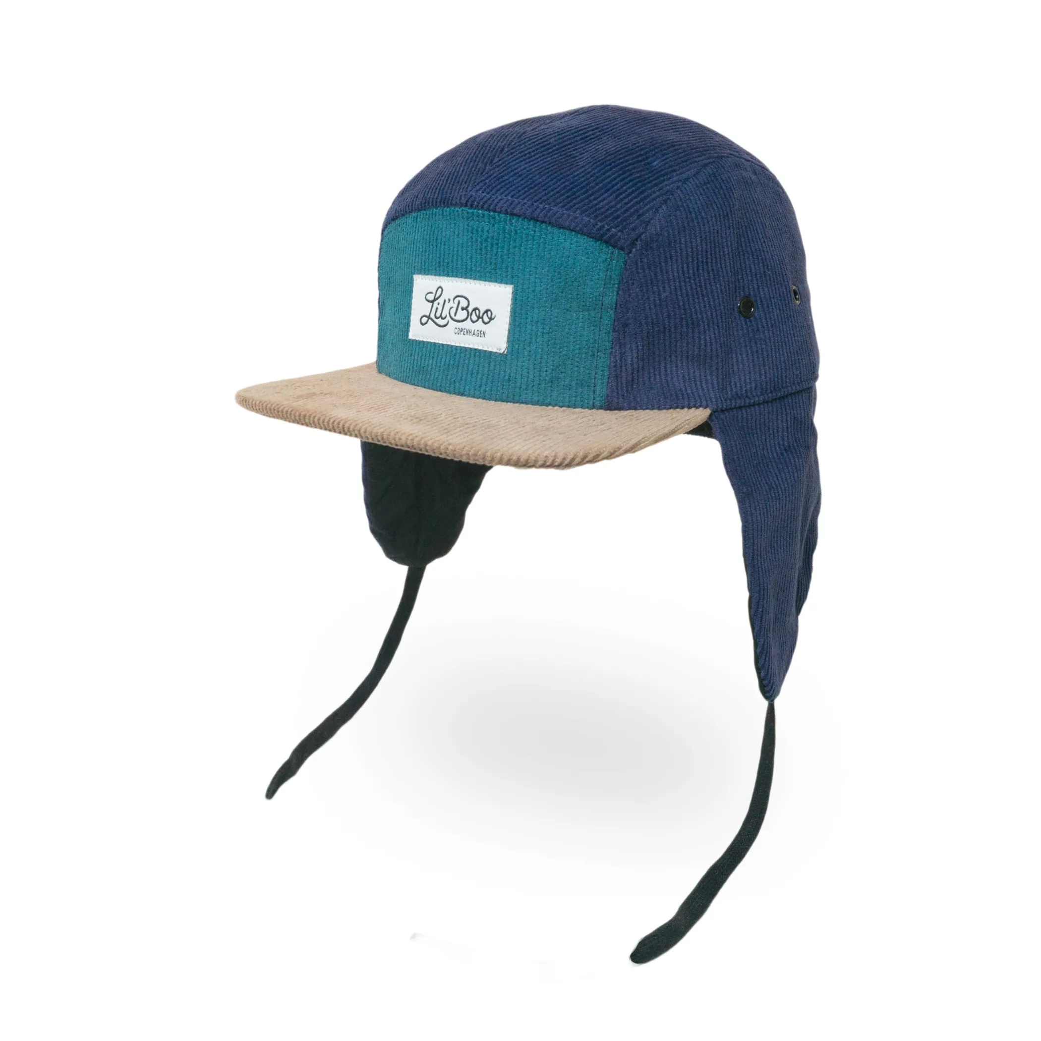 Lil' Boo Corduroy Block 5-Panel with ears< Beanies | Warm Caps, Bucket Hats And Sherpas