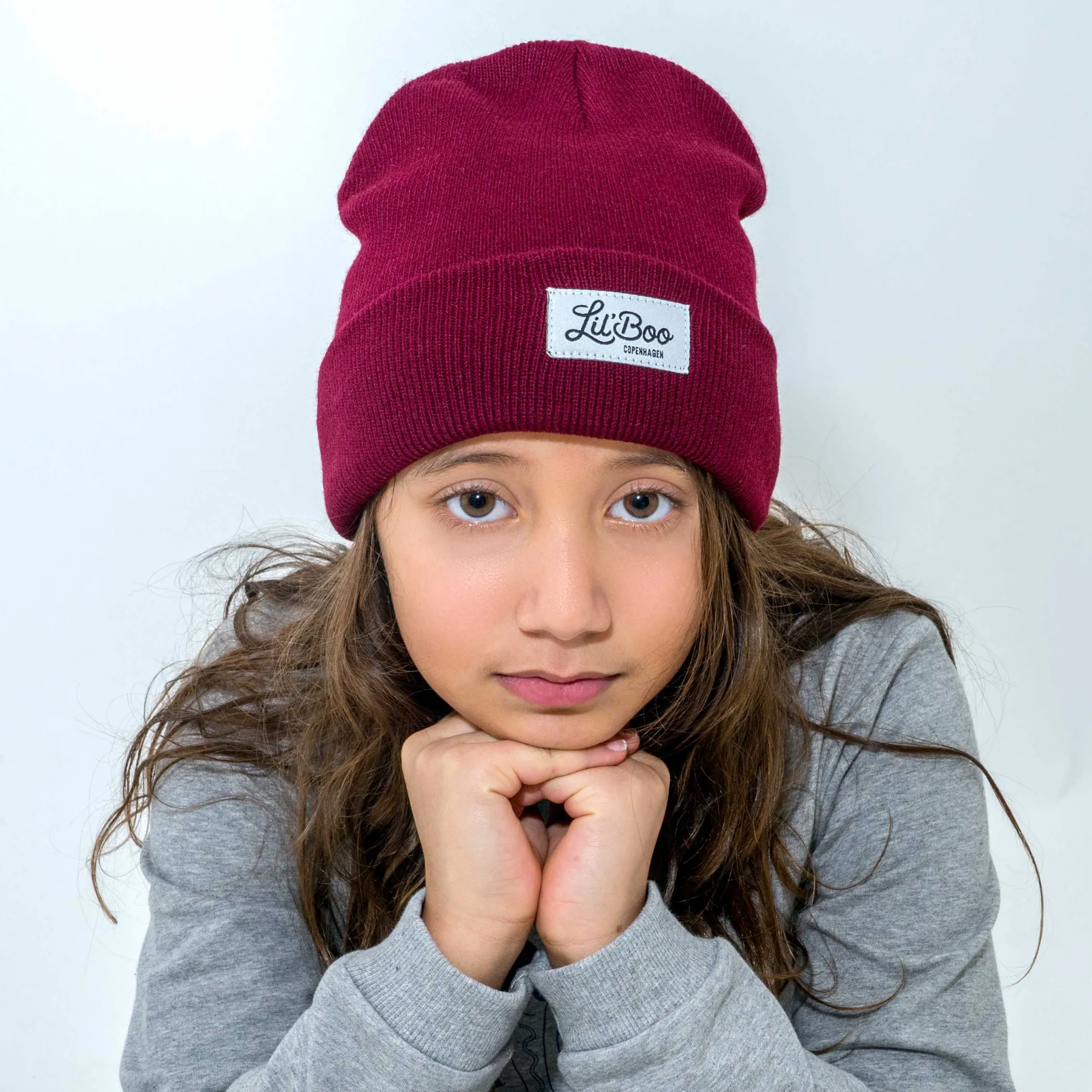 Lil' Boo Lil’ Boo Classic Beanie – Burgundy< Beanies