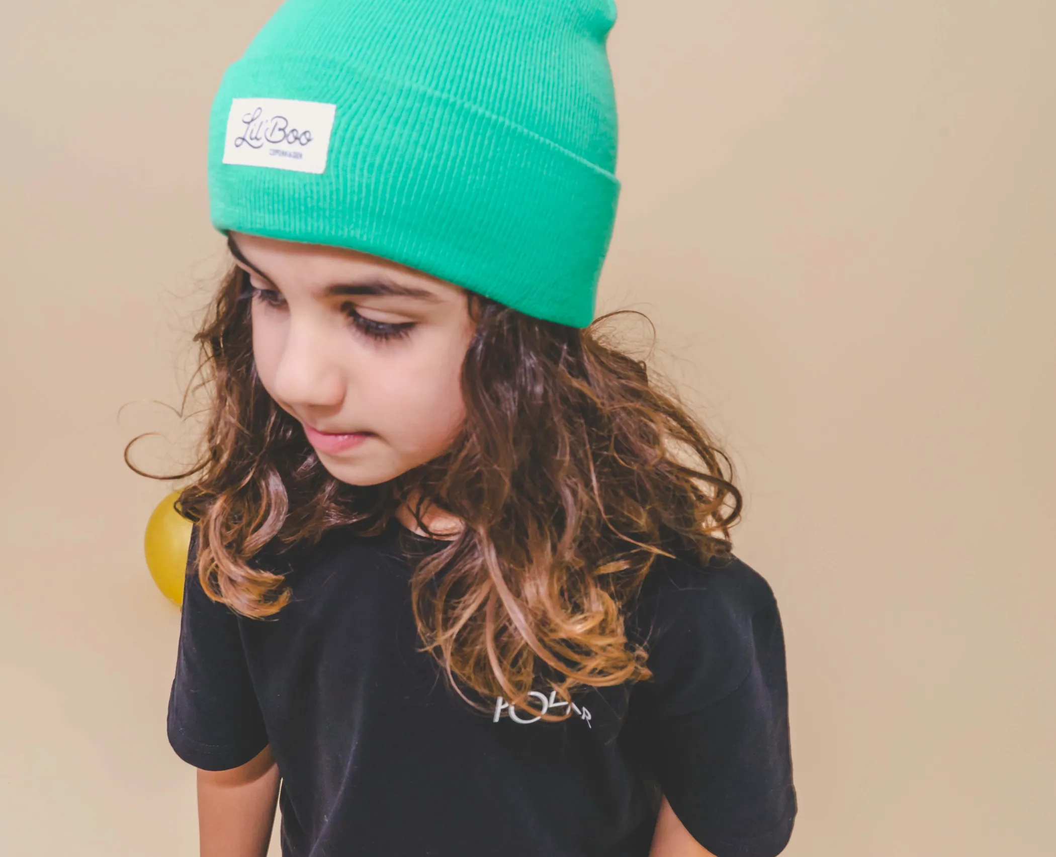 Lil' Boo Lil’ Boo Classic Beanie – Leaf Green< Beanies