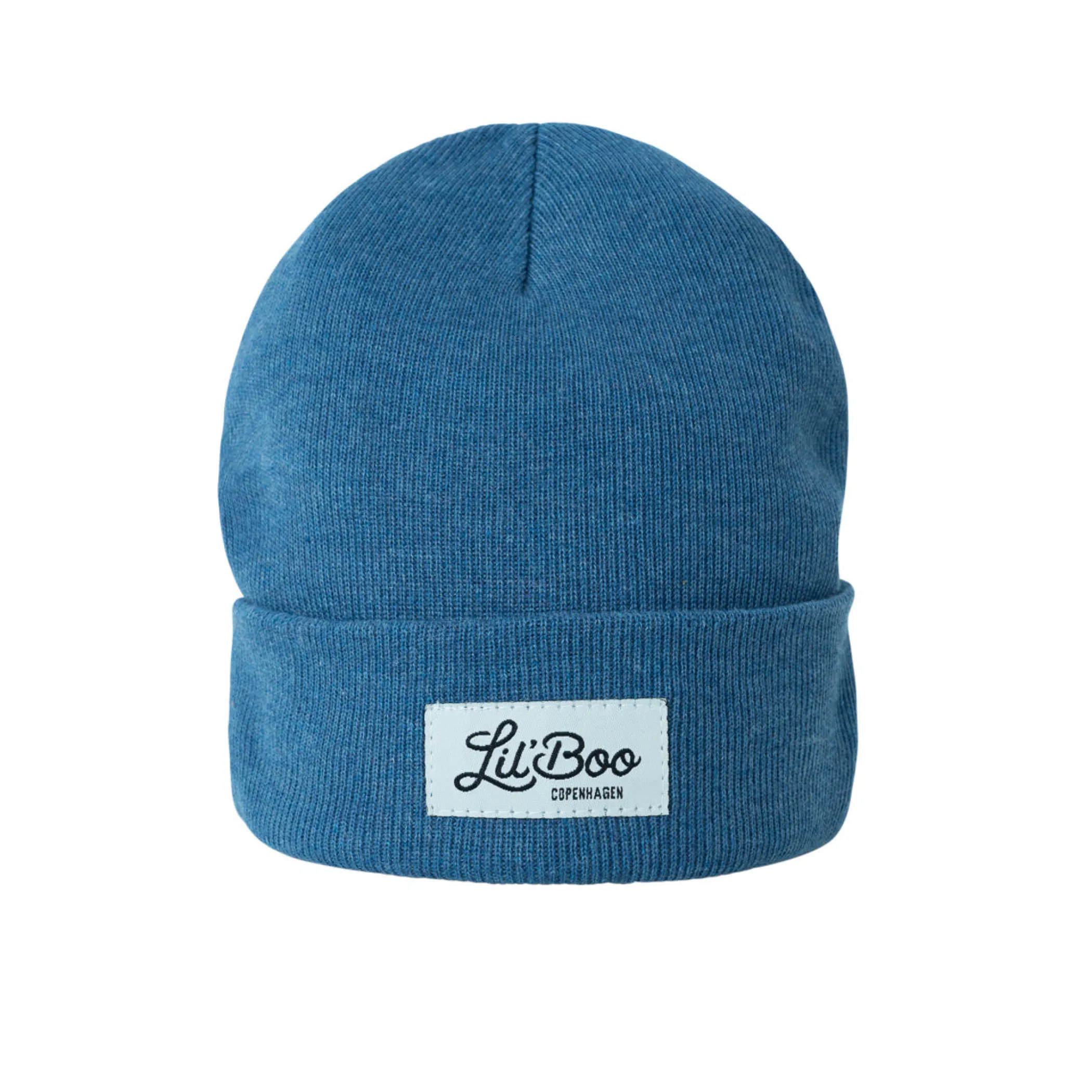 Lil' Boo Lil’ Boo Classic Beanie – Med Blue< Beanies