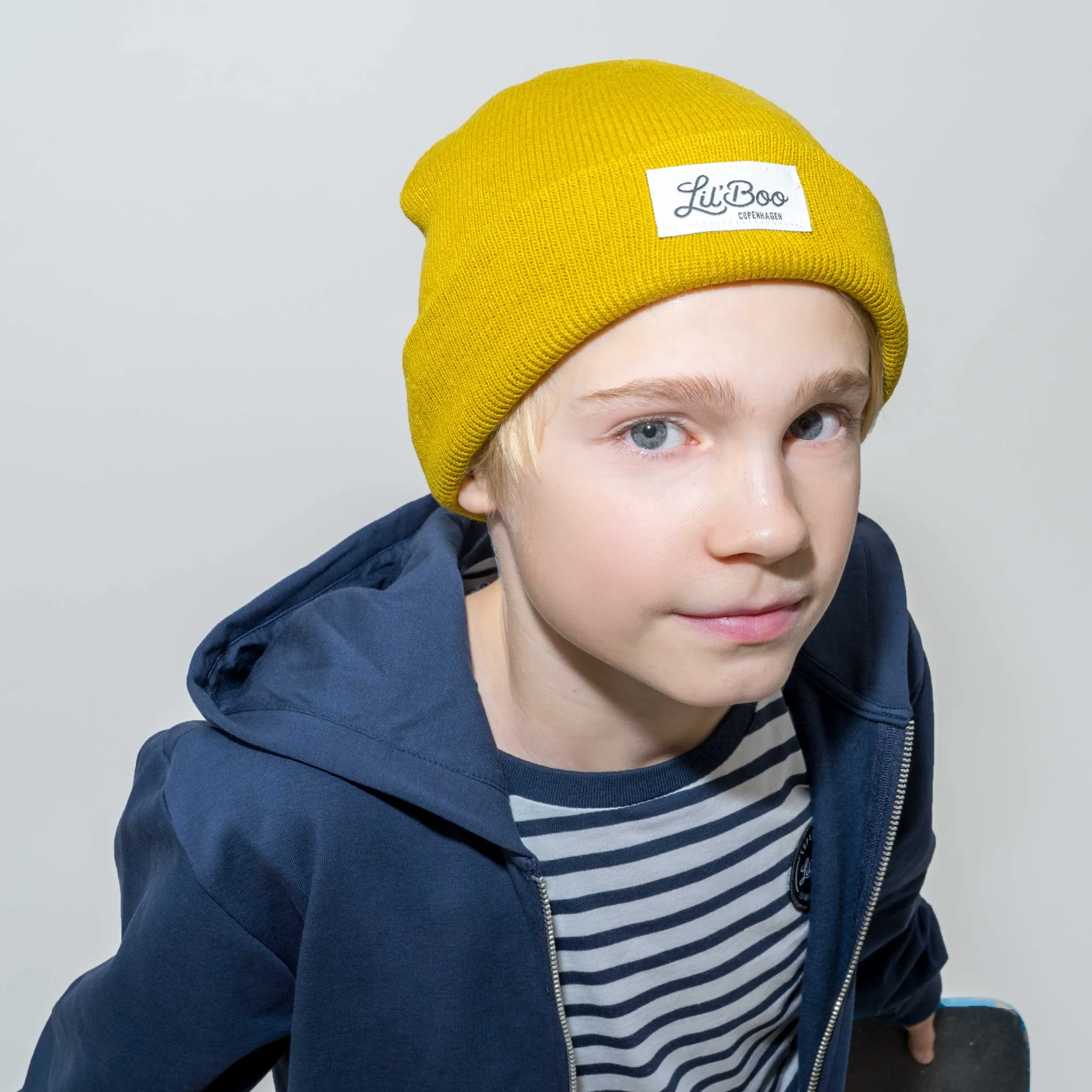 Lil' Boo Lil’ Boo Classic Beanie – Mustard Yellow< Beanies