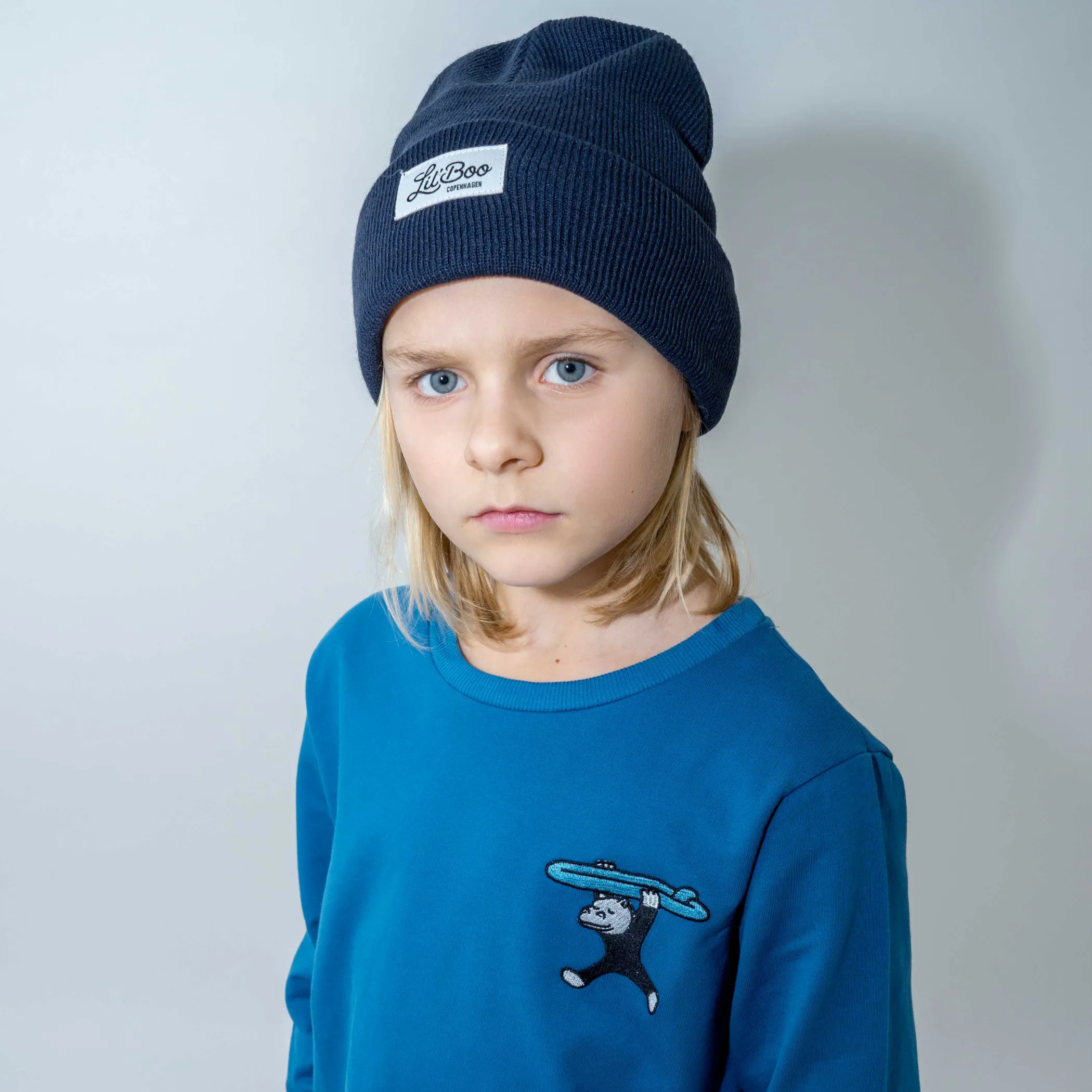 Lil' Boo Lil’ Boo Classic Beanie – Navy< Beanies