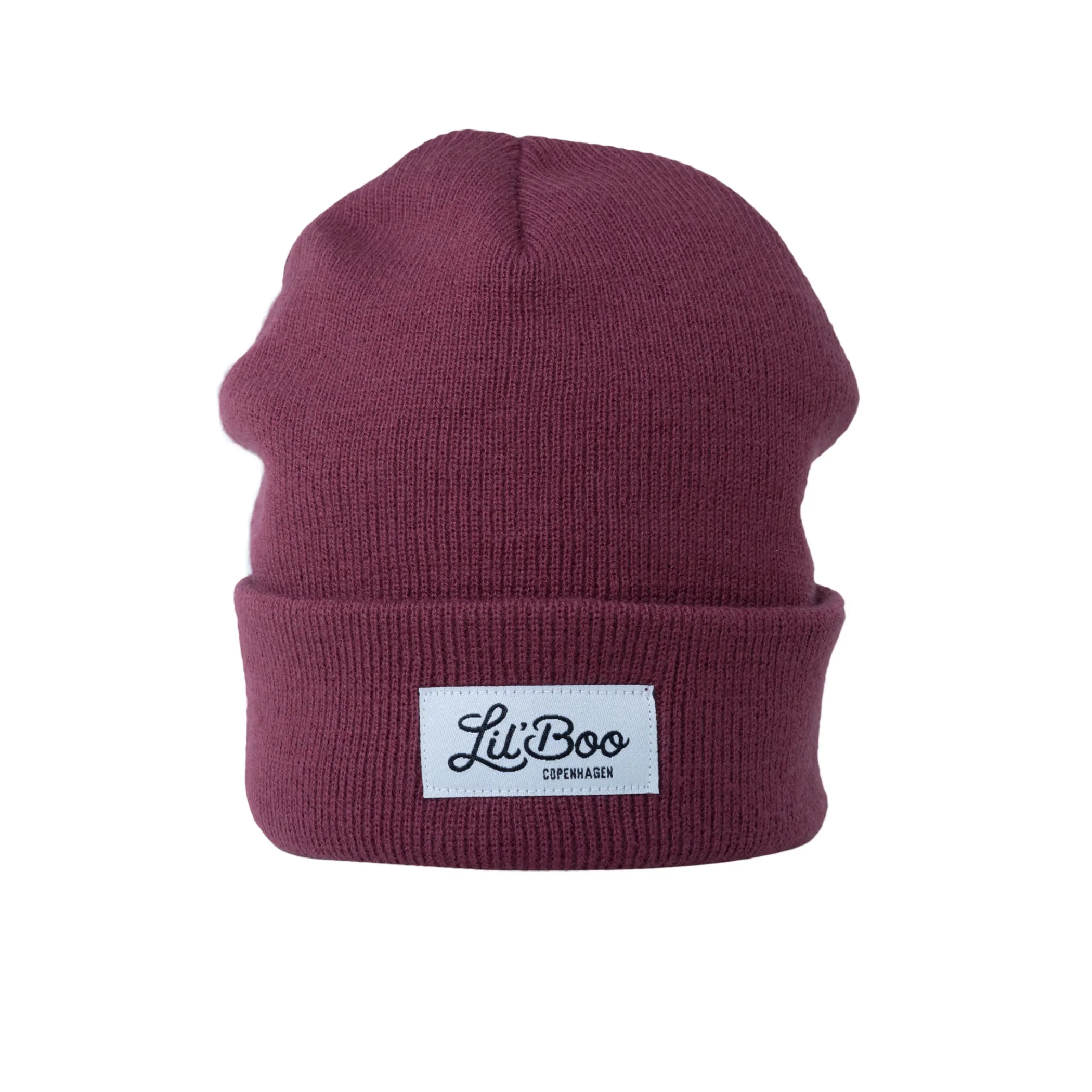 Lil' Boo Lil’ Boo Classic Beanie – Plum< Beanies