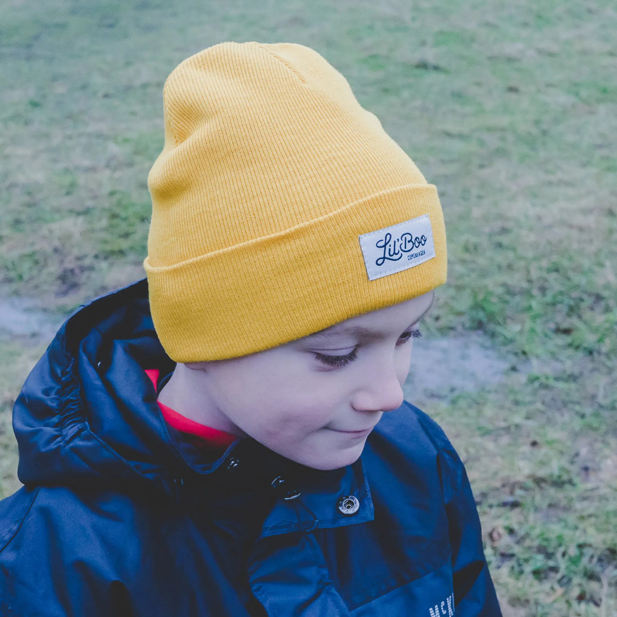 Lil' Boo Lil’ Boo Classic Beanie – Yellow< Beanies