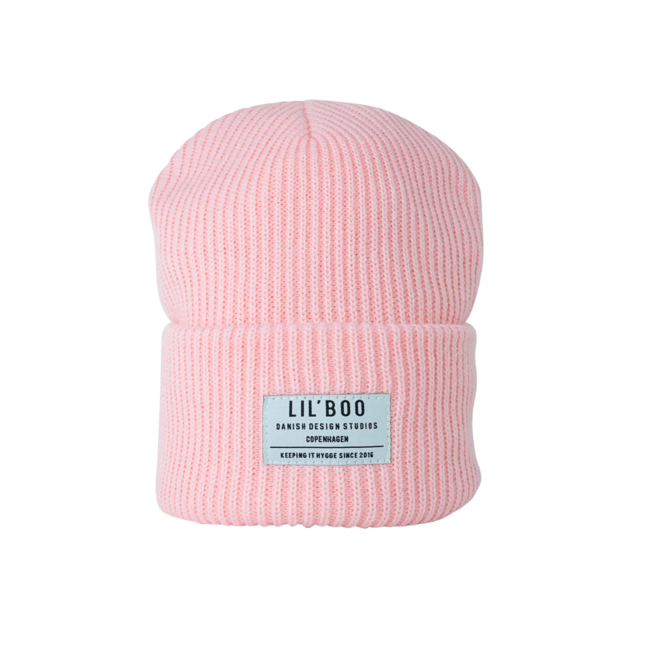 Lil' Boo Lil’ Boo Hygge Beanie – Bubble Pink< Beanies