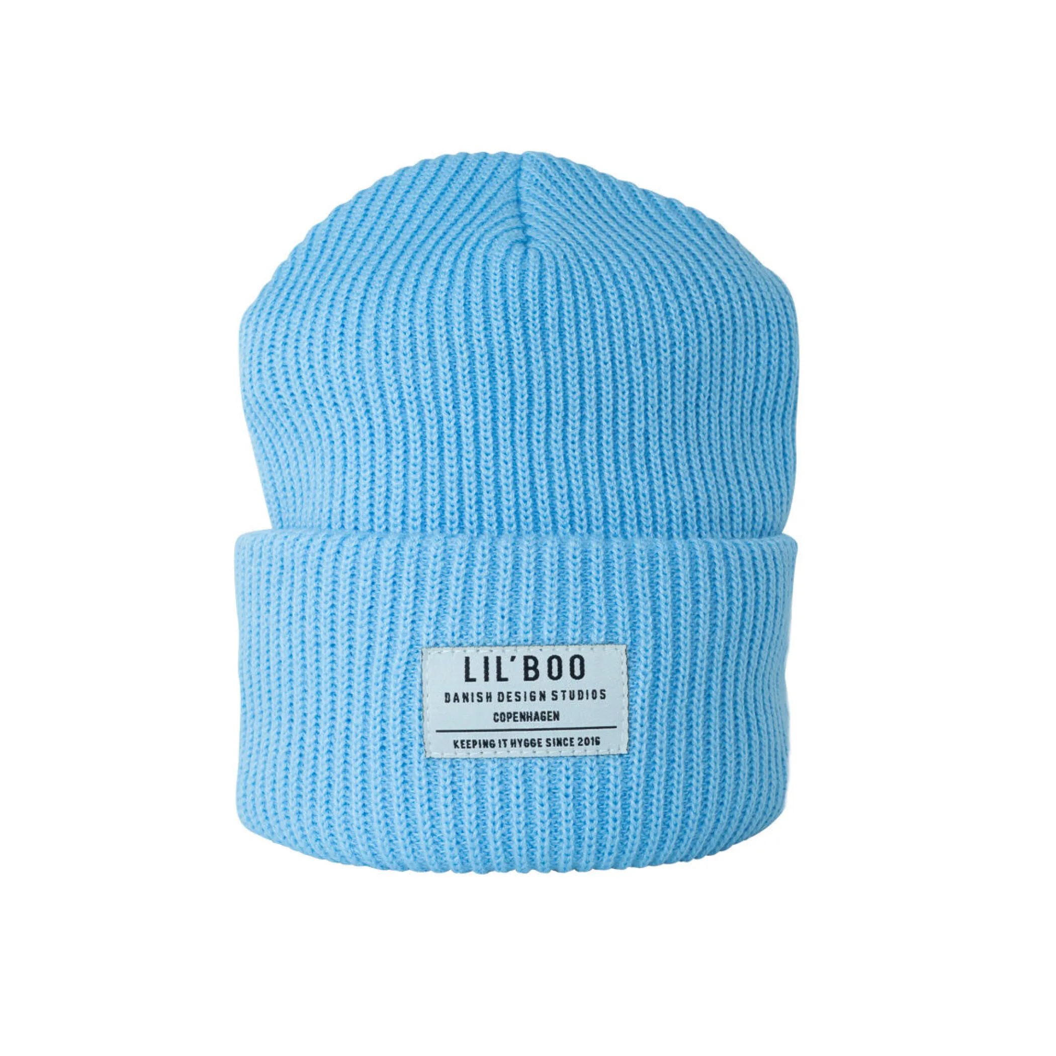 Lil' Boo Lil’ Boo Hygge Beanie – Light Blue< Beanies