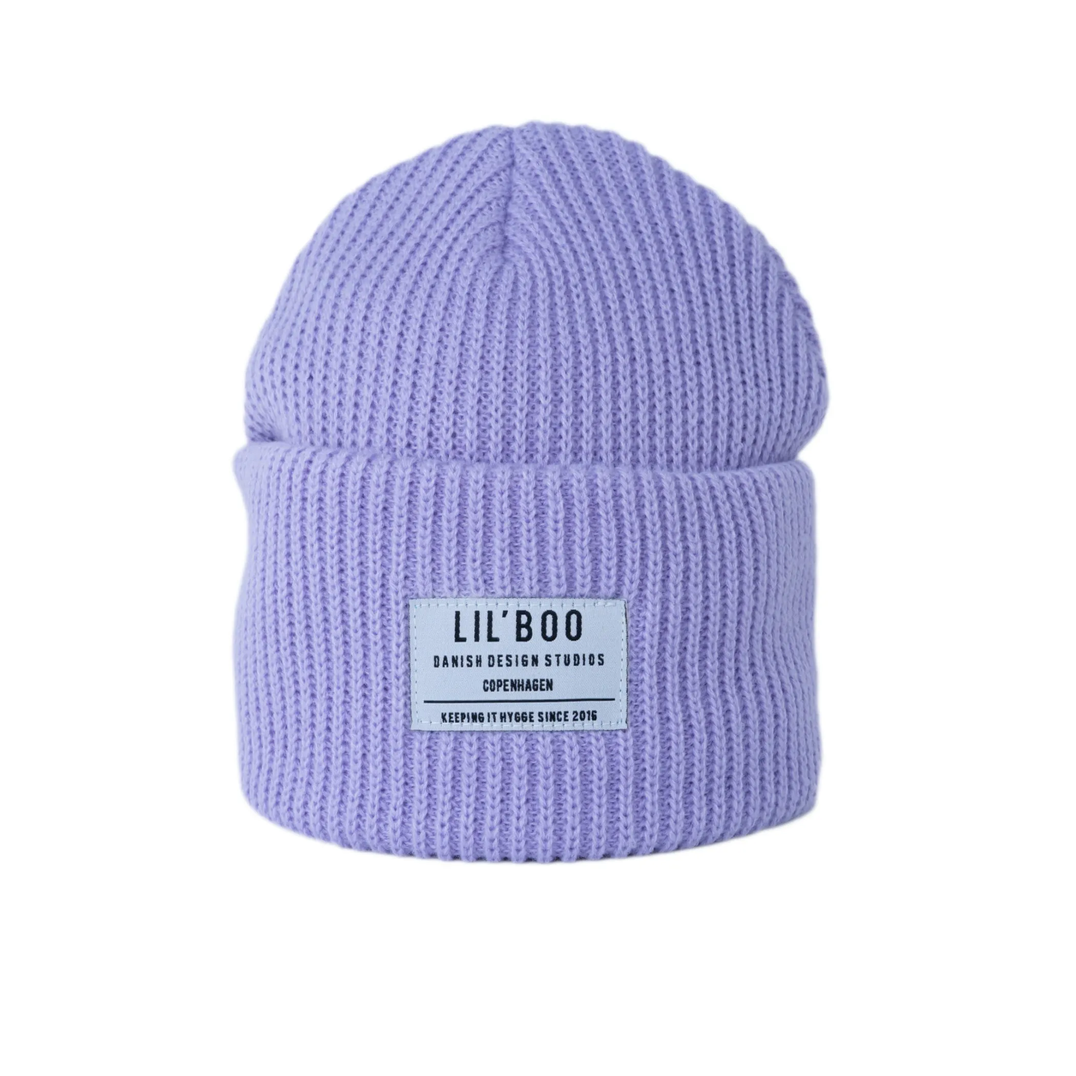 Lil' Boo Lil’ Boo Hygge Beanie – Light Purple< Beanies