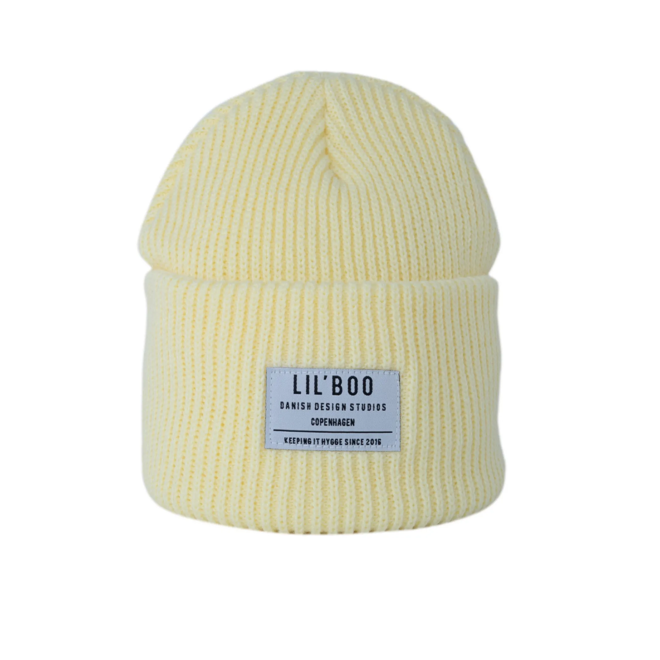 Lil' Boo Lil’ Boo Hygge Beanie – Light Yellow< Beanies