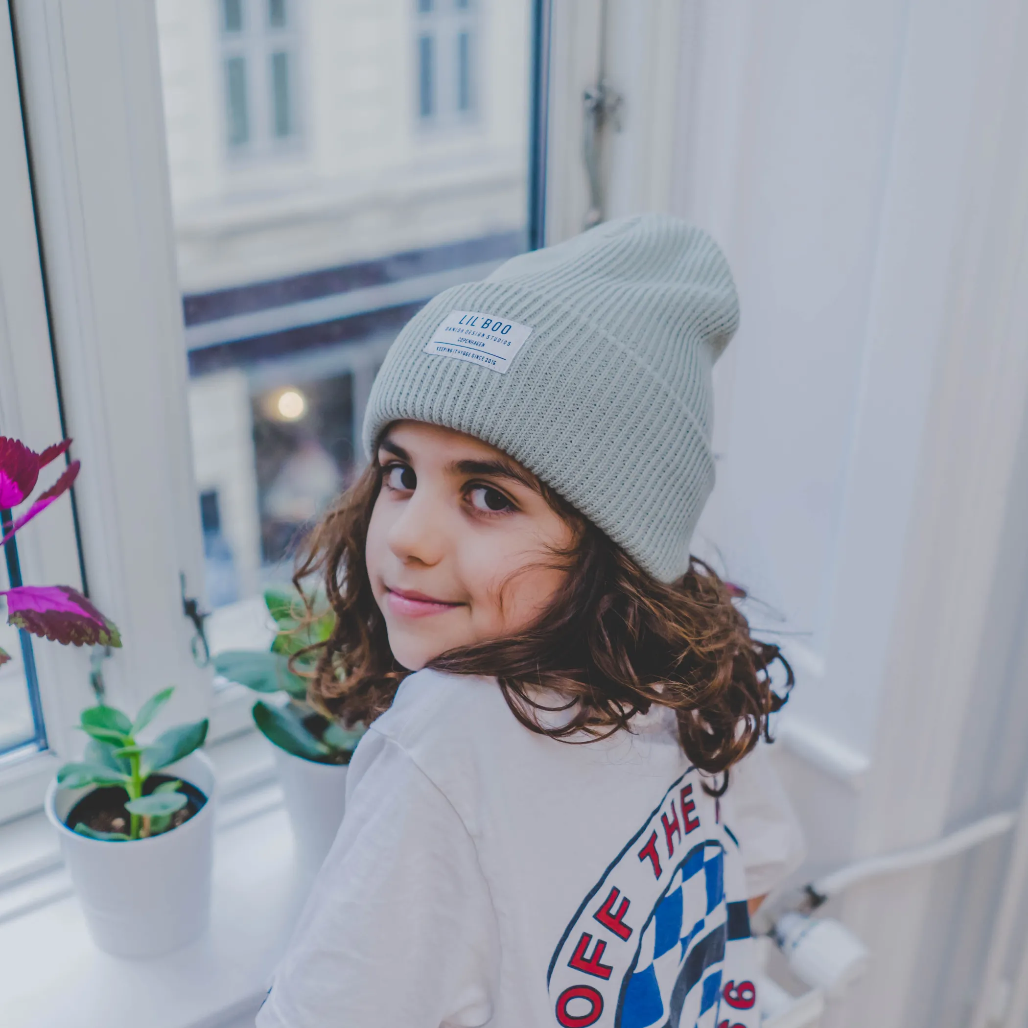 Lil' Boo Lil’ Boo Hygge Beanie – Mist Mint< Beanies