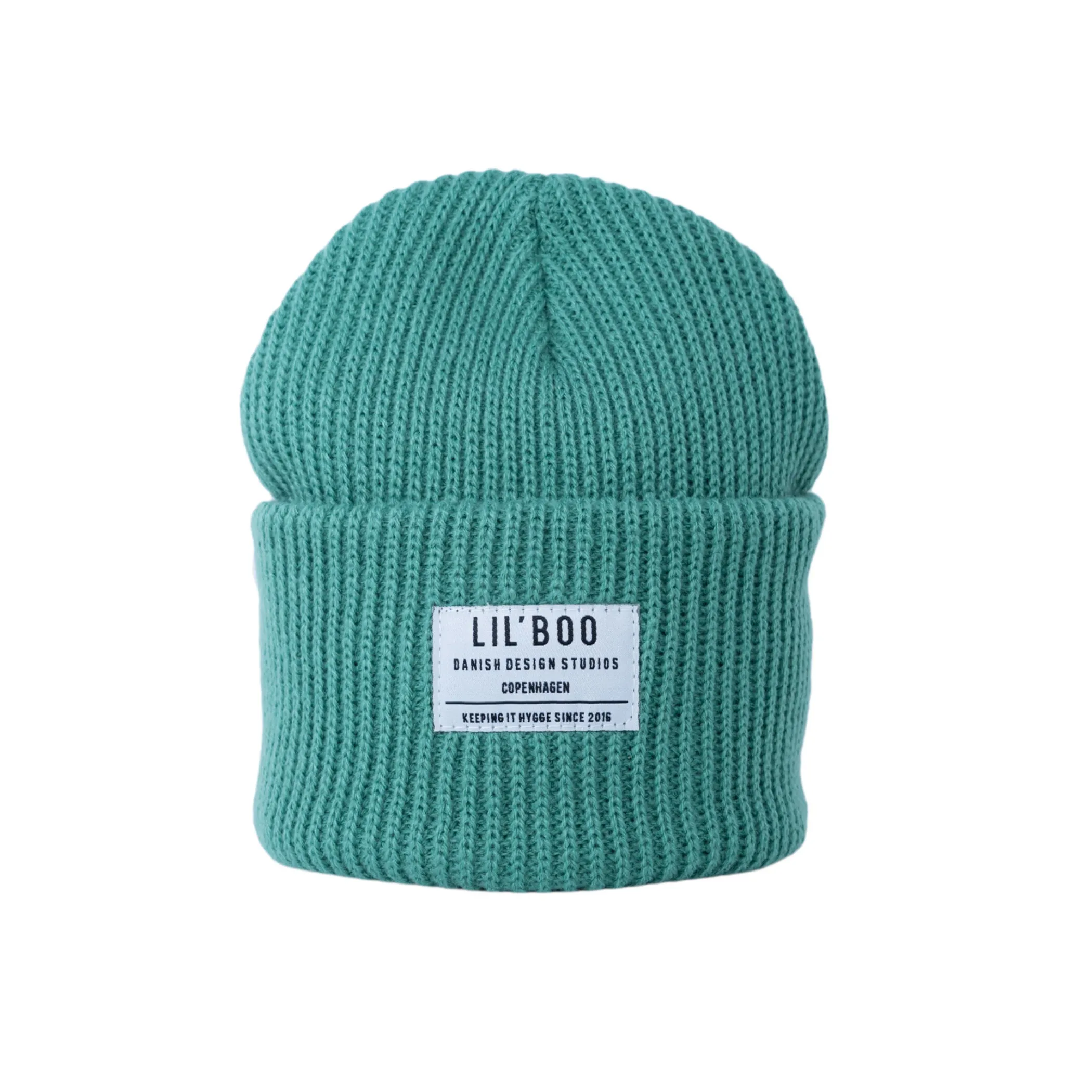 Lil' Boo Lil’ Boo Hygge Beanie – Ocean Green< Beanies