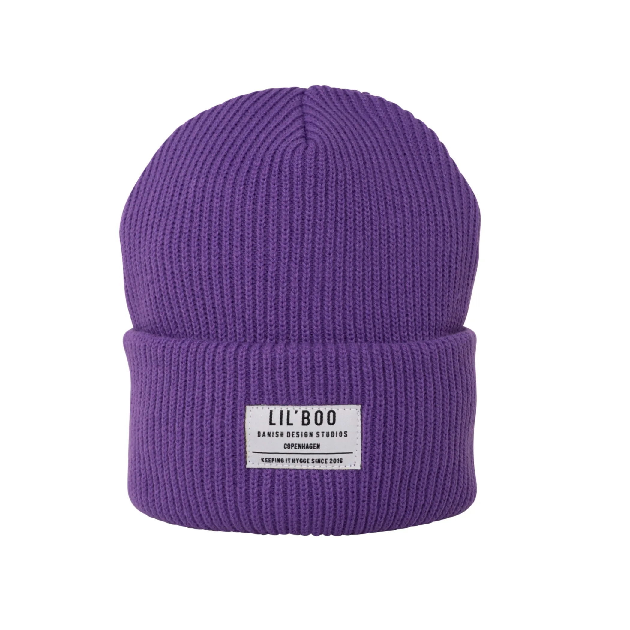 Lil' Boo Lil’ Boo Hygge Beanie – Purple< Beanies