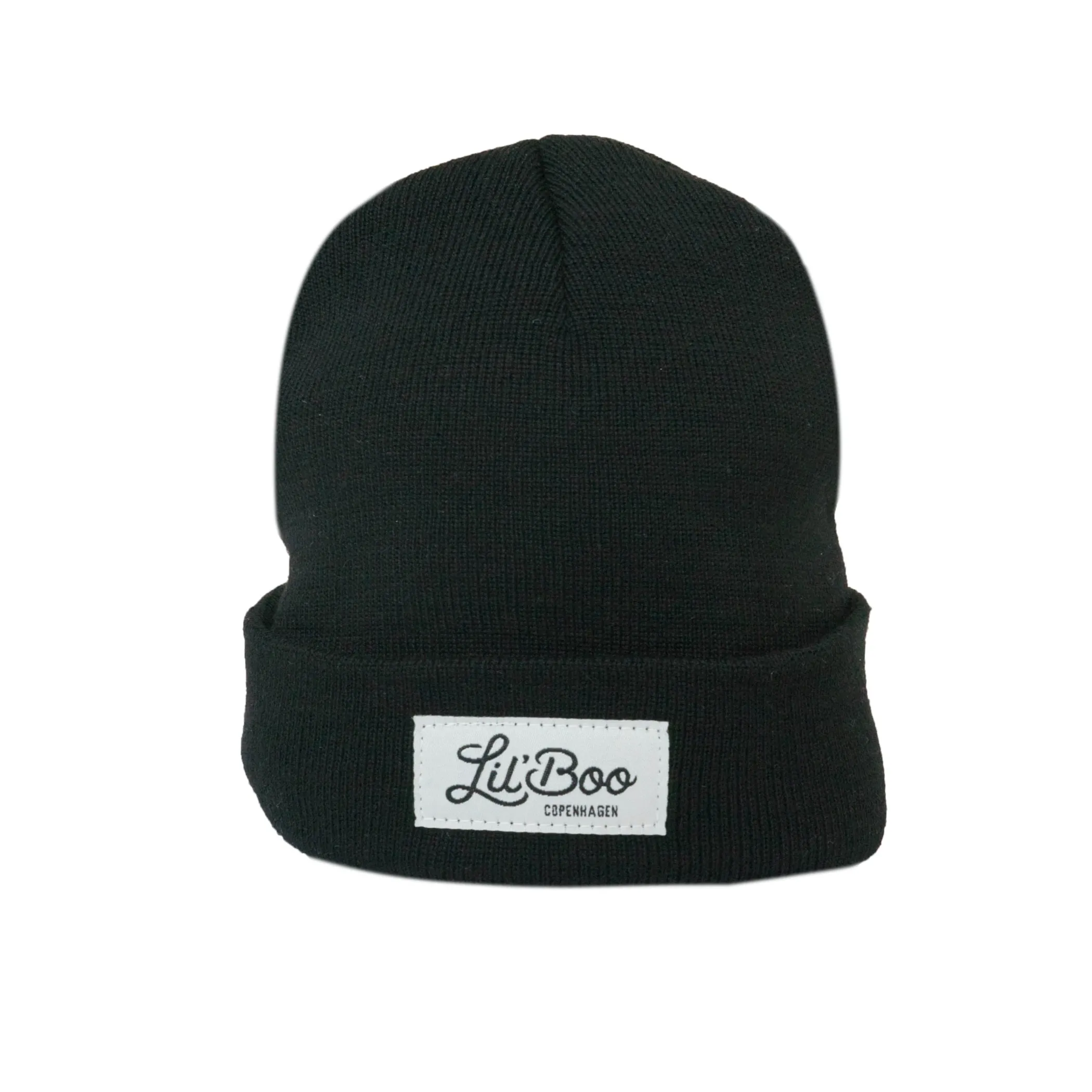 Lil' Boo Merino Wool Beanie – Black< Beanies