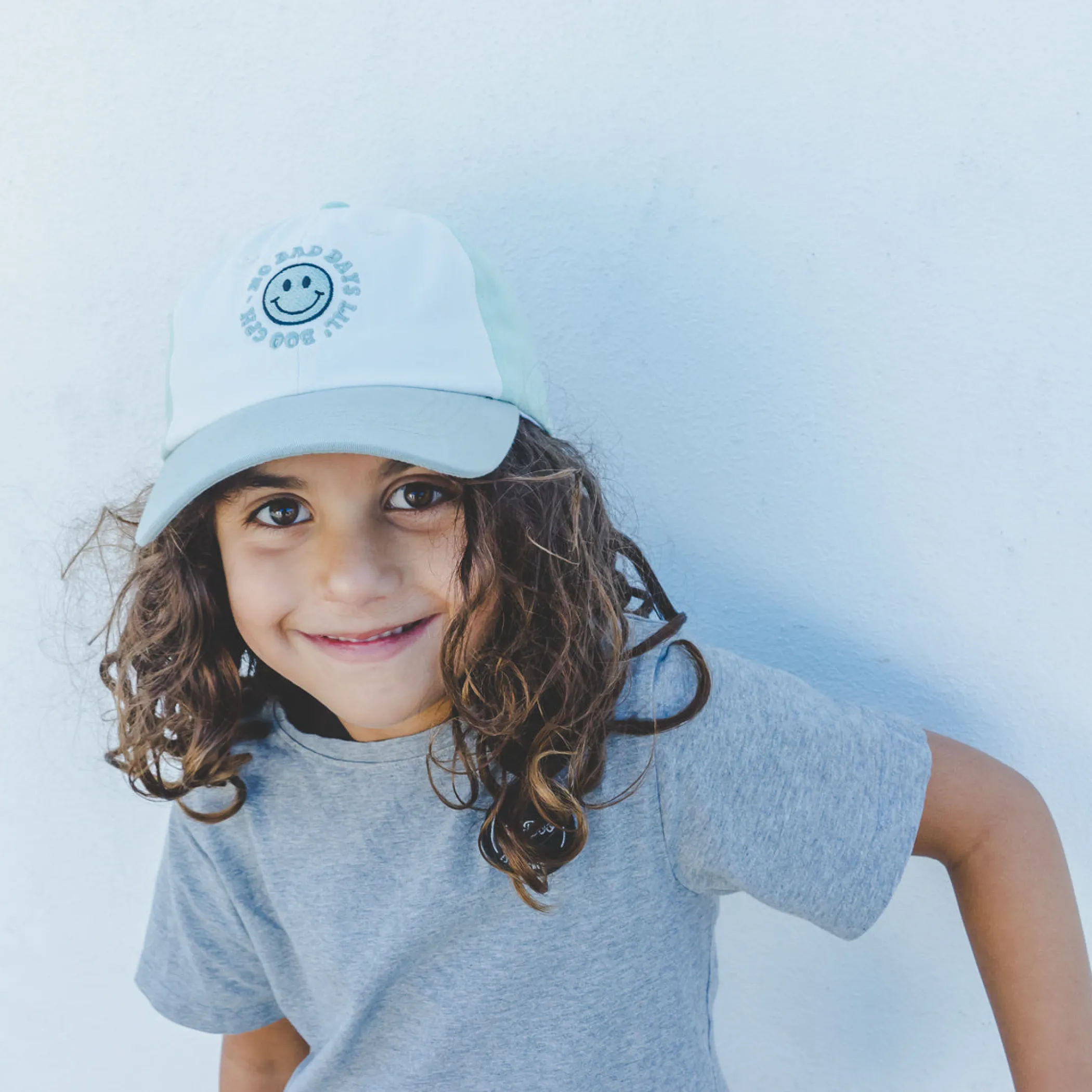 Lil' Boo No Bad Days Dad Cap - Green (ORGANIC)< Caps