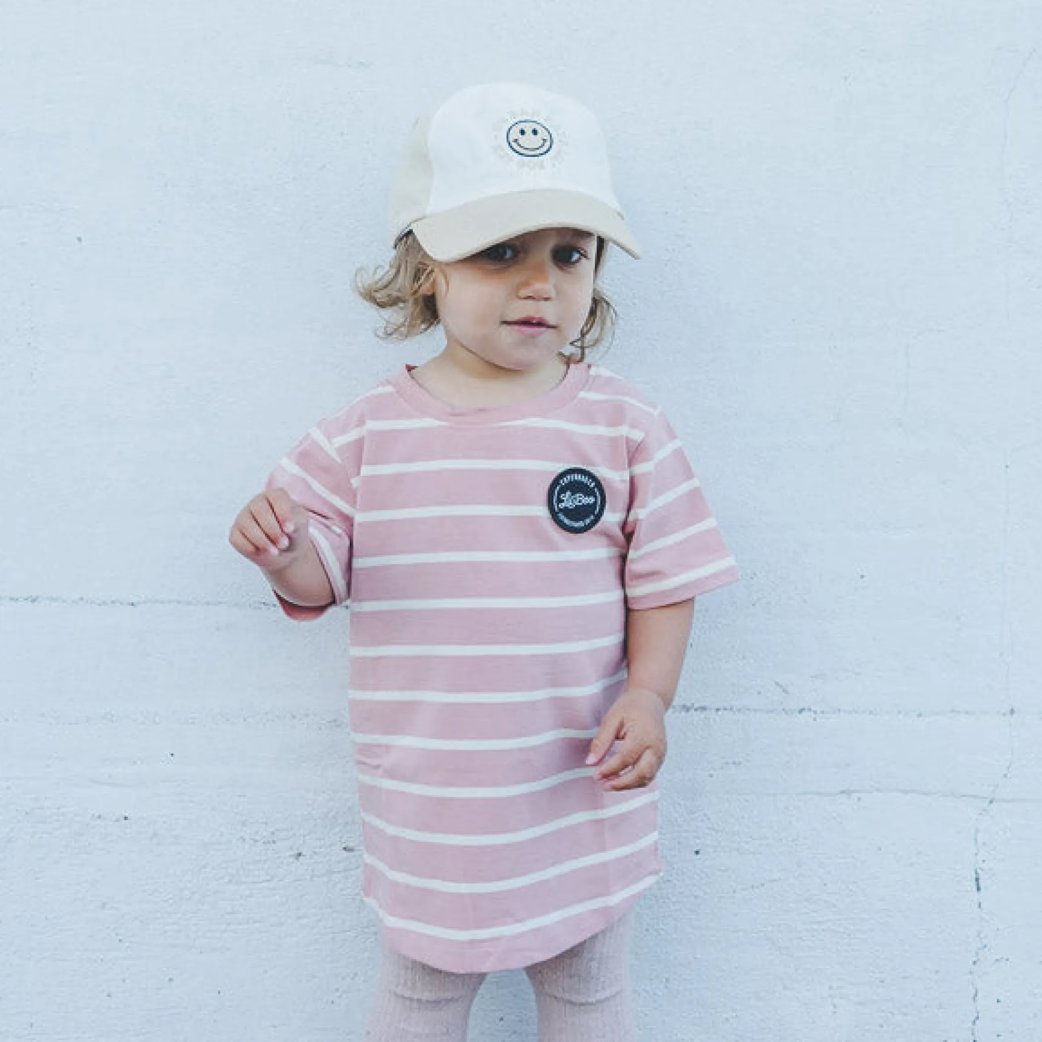 Lil' Boo No Bad Days Dad Cap - Sand (ORGANIC)< Caps