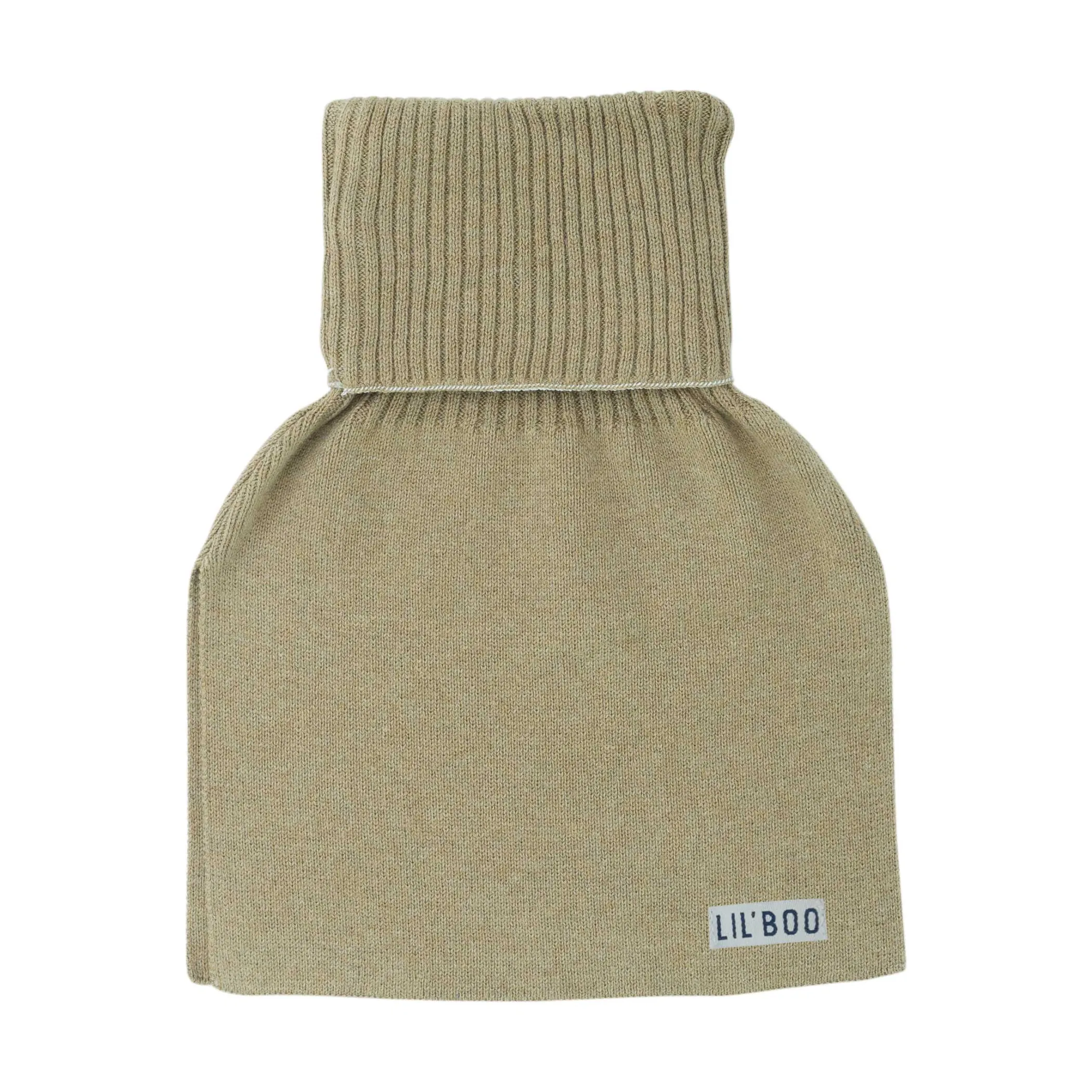 Lil' Boo Organic Neck Warmer - Light Brown< Beanies