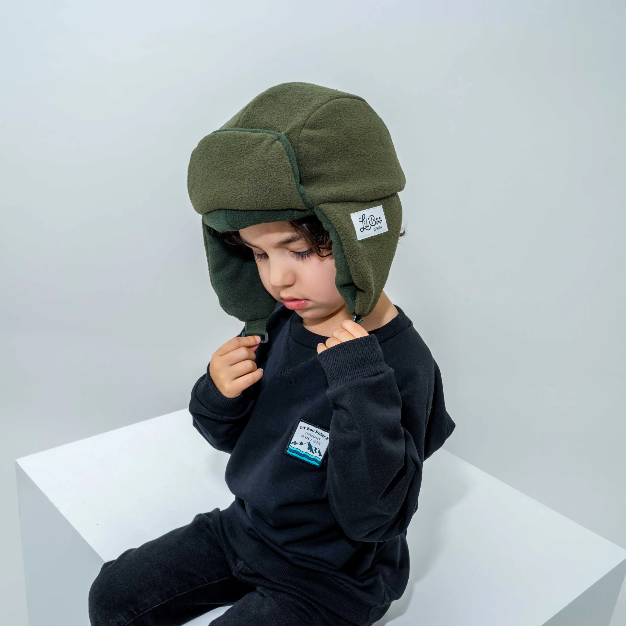 Lil' Boo Sherpa - Green< Beanies | Warm Caps, Bucket Hats And Sherpas