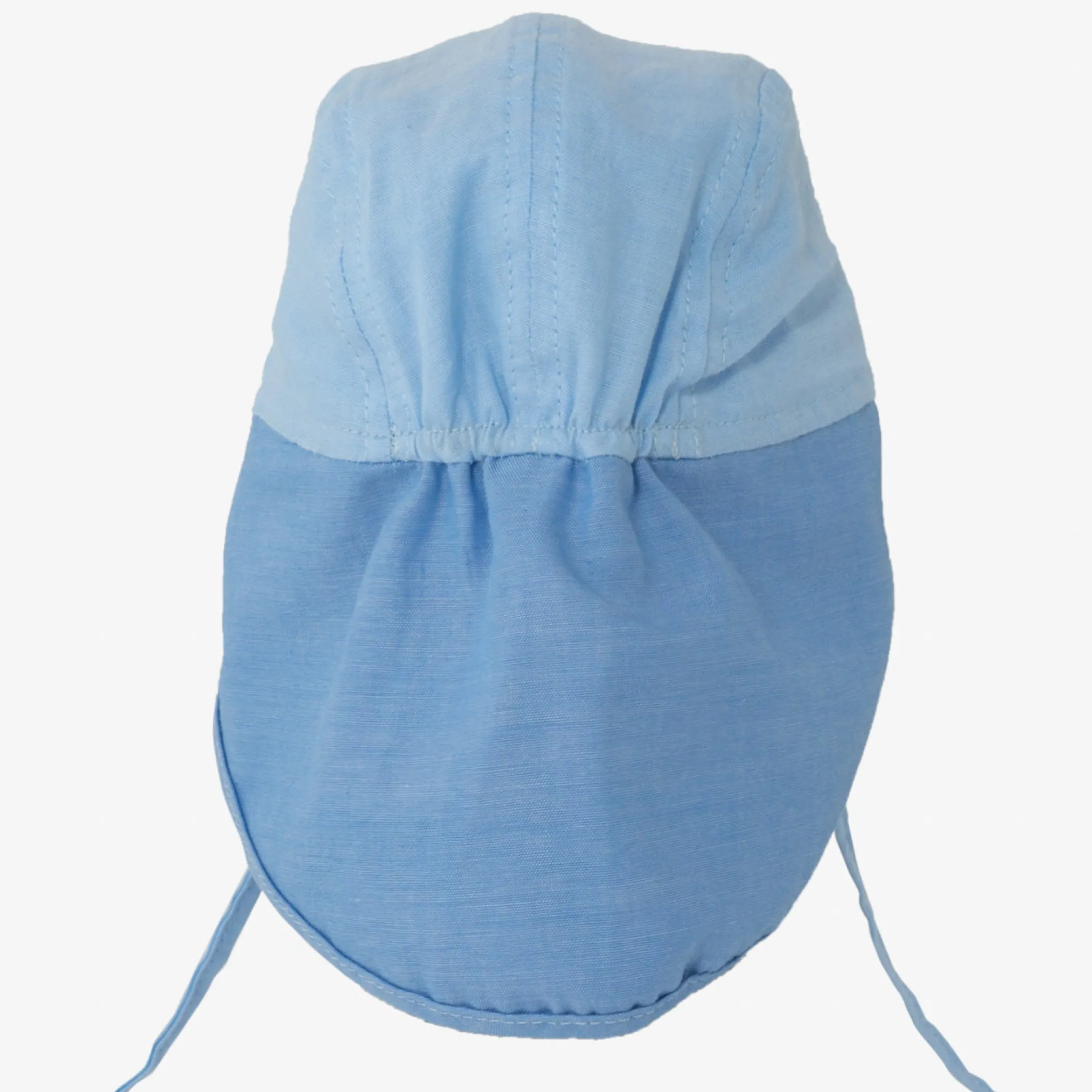 Lil' Boo Soft Baby Sun Cap (UV) - Block Blue< Baby Summer Hats