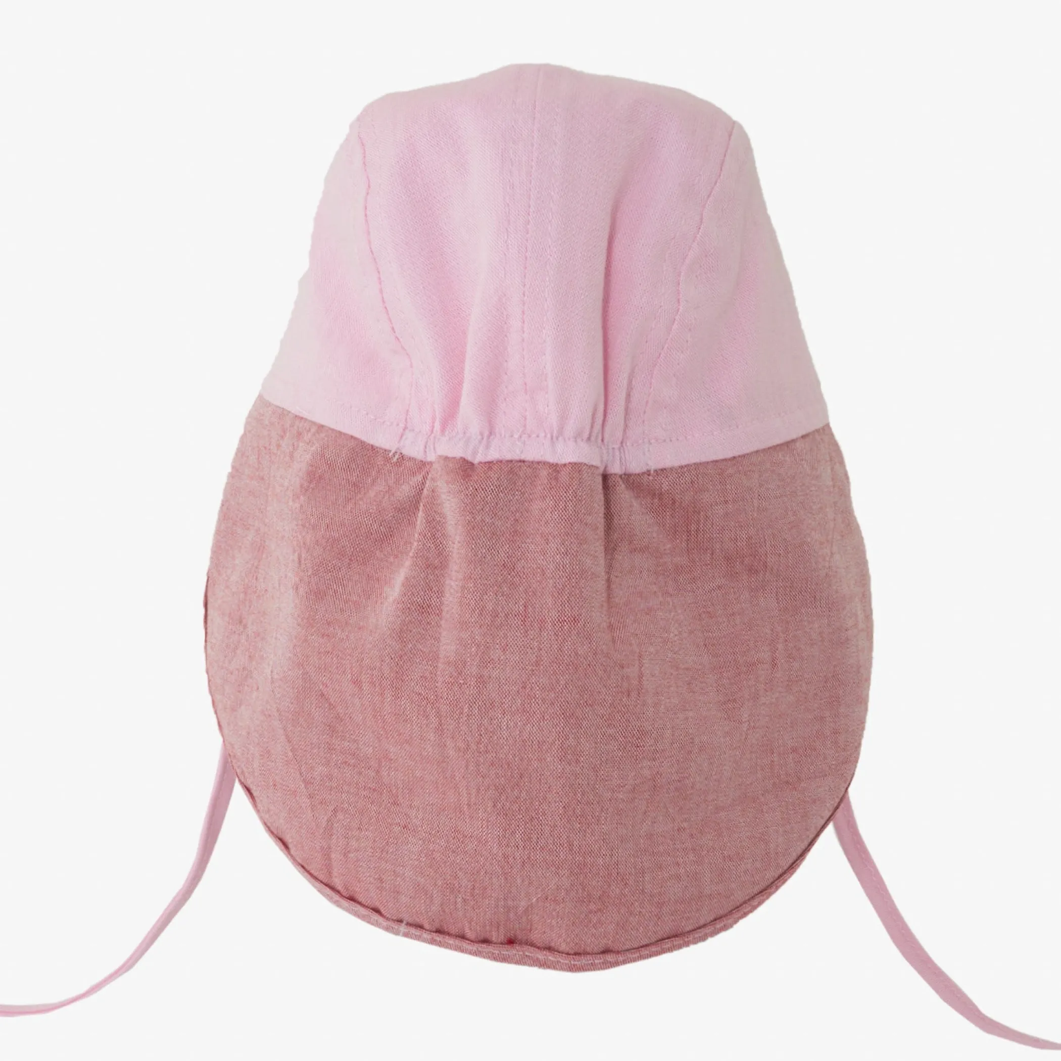 Lil' Boo Soft Baby Sun Cap (UV) - Block Pink< Baby Summer Hats