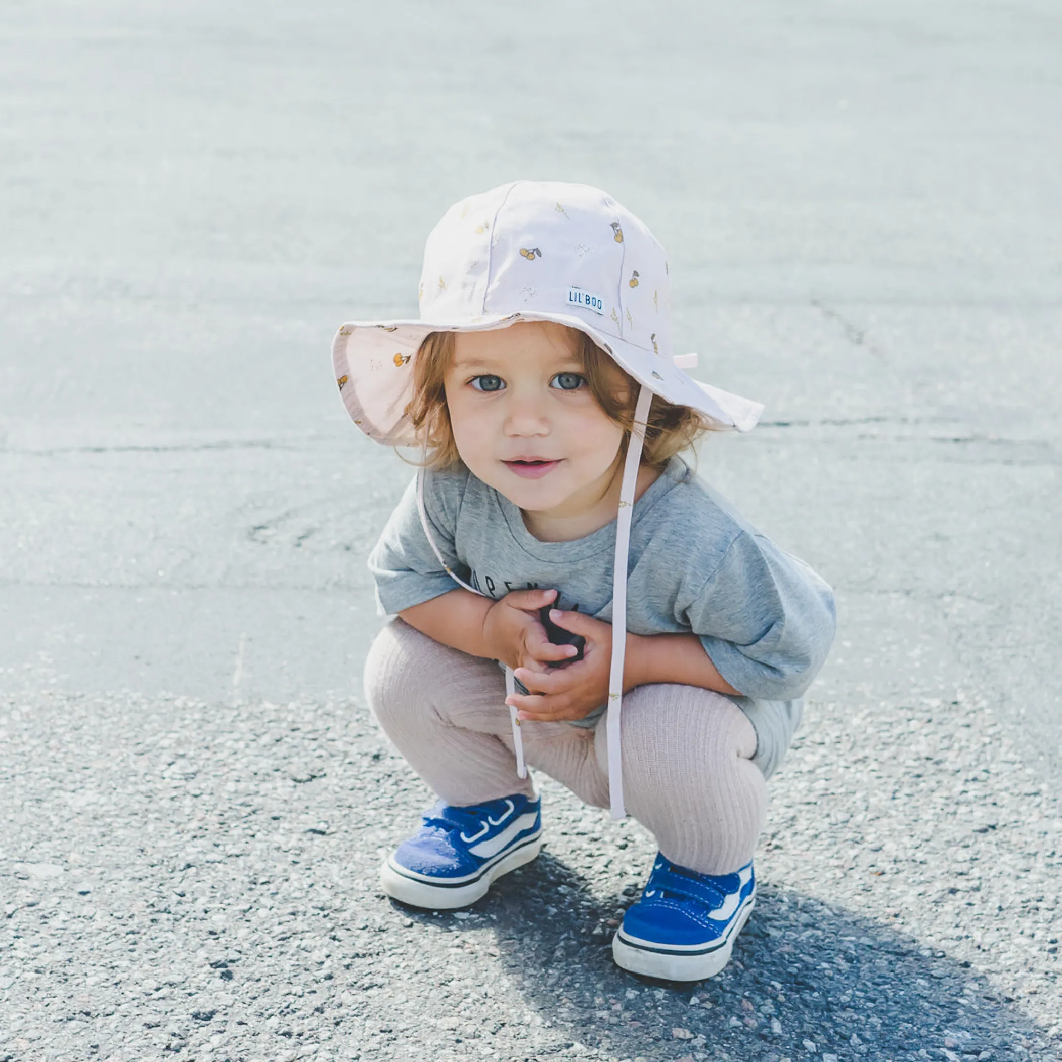 Lil' Boo Summer Hat - Cherries (UV)< Baby Summer Hats