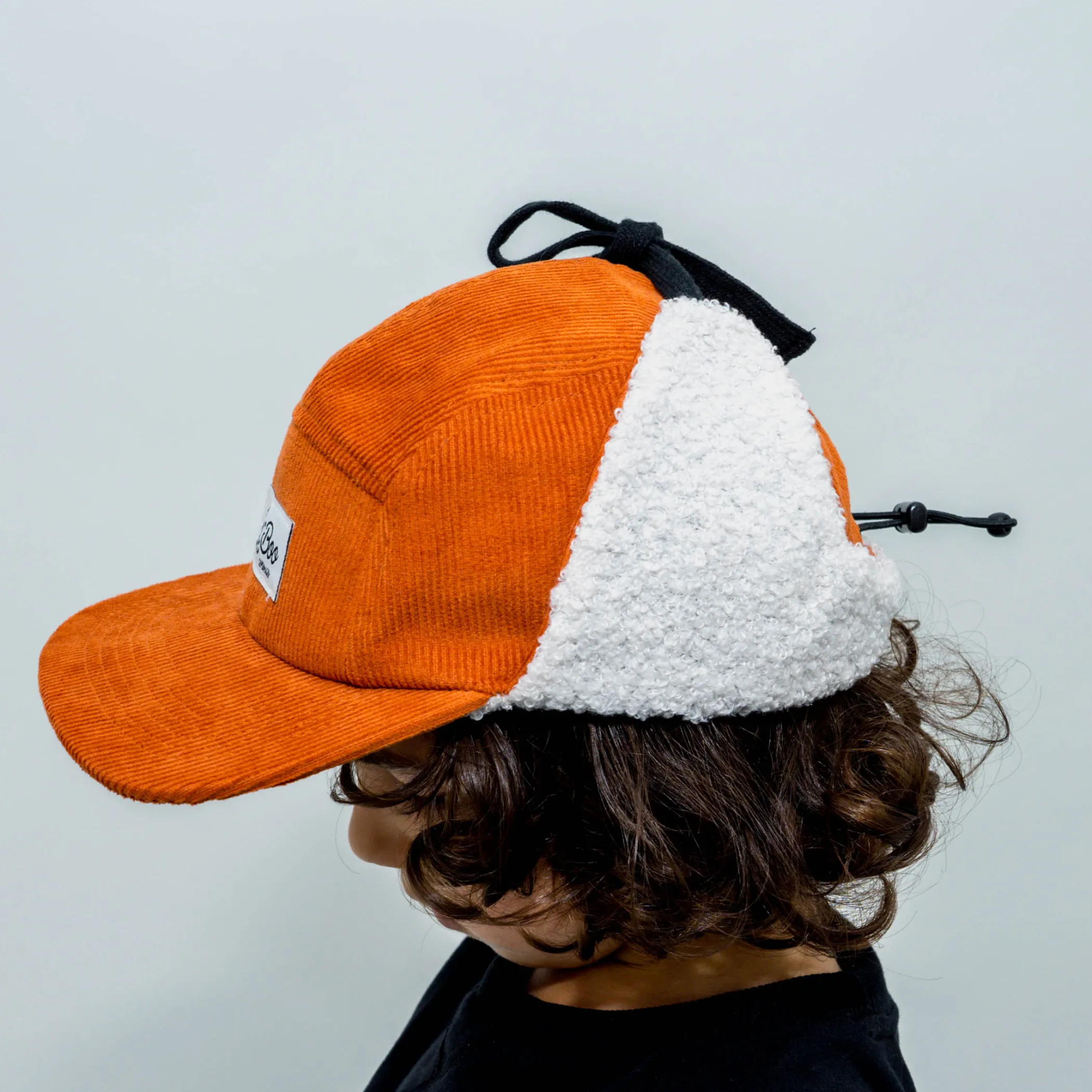 Lil' Boo Teddy Corduroy 5-Panel with ears - Caramel< Beanies | Warm Caps, Bucket Hats And Sherpas