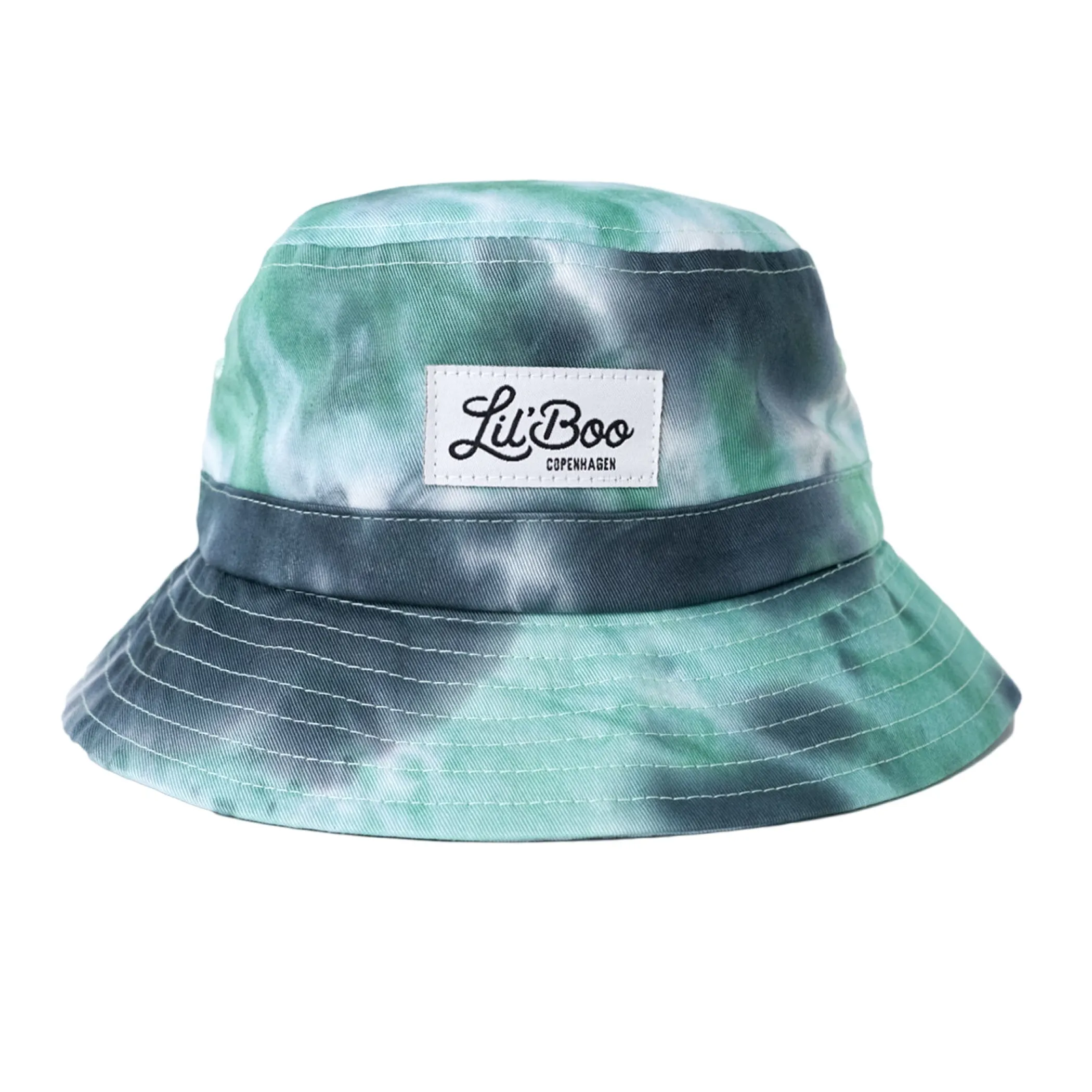 Lil' Boo Tie Dye Bucket Hat - Green< Bucket Hats