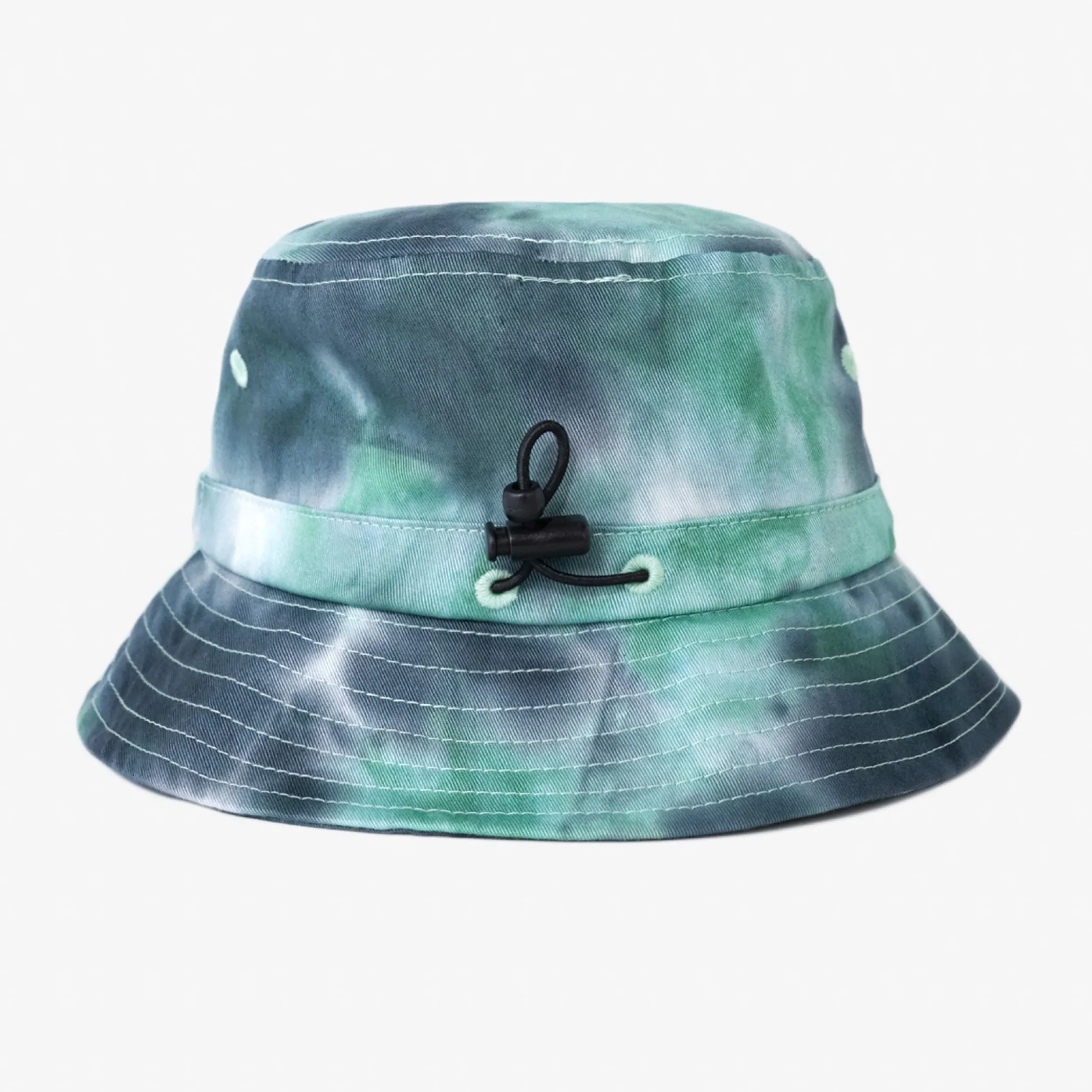 Lil' Boo Tie Dye Bucket Hat - Green< Bucket Hats