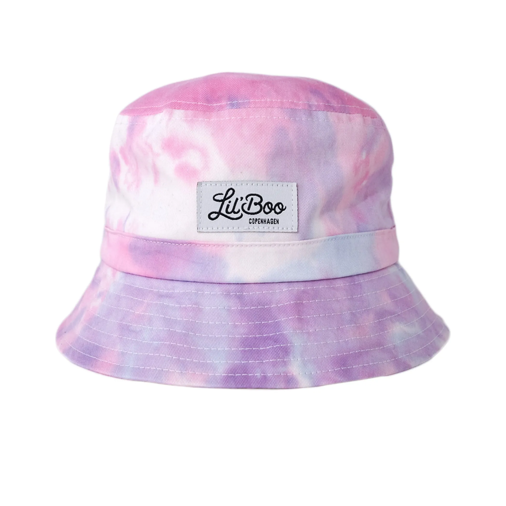 Lil' Boo Tie Dye Bucket Hat - Pink< Bucket Hats