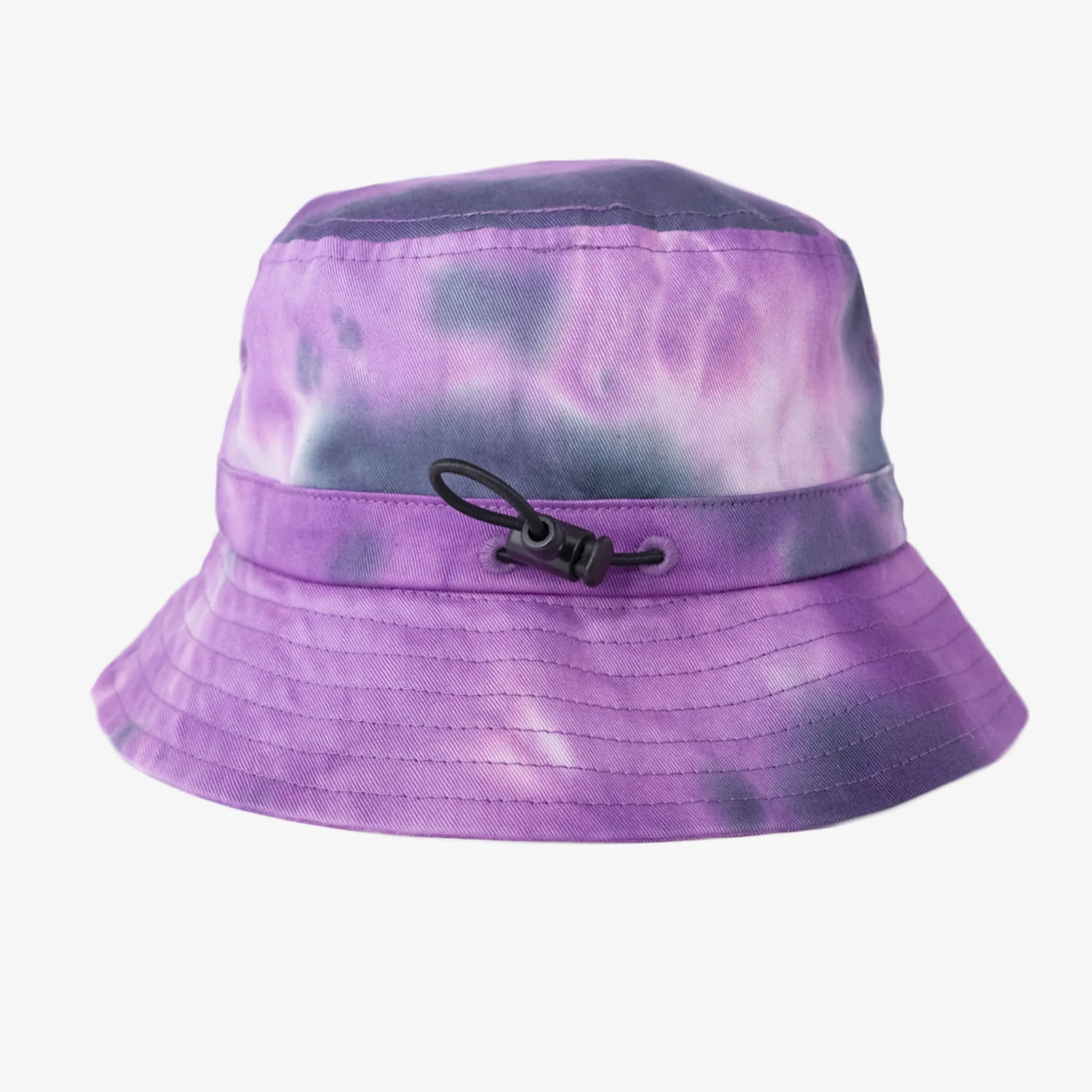 Lil' Boo Tie Dye Bucket Hat - Purple< Bucket Hats