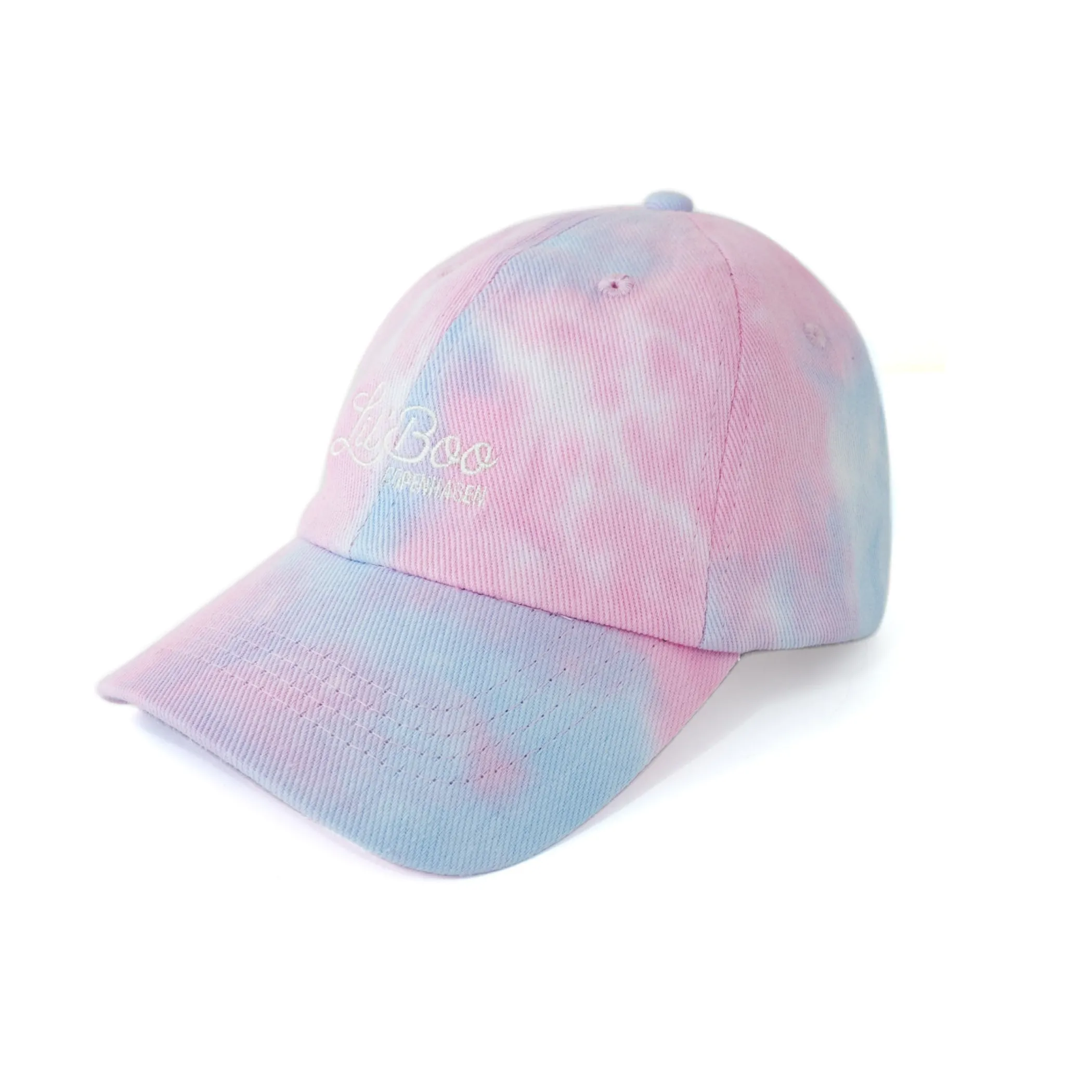 Lil' Boo Tie Dye Dad Cap - Pink (ORGANIC)< Caps